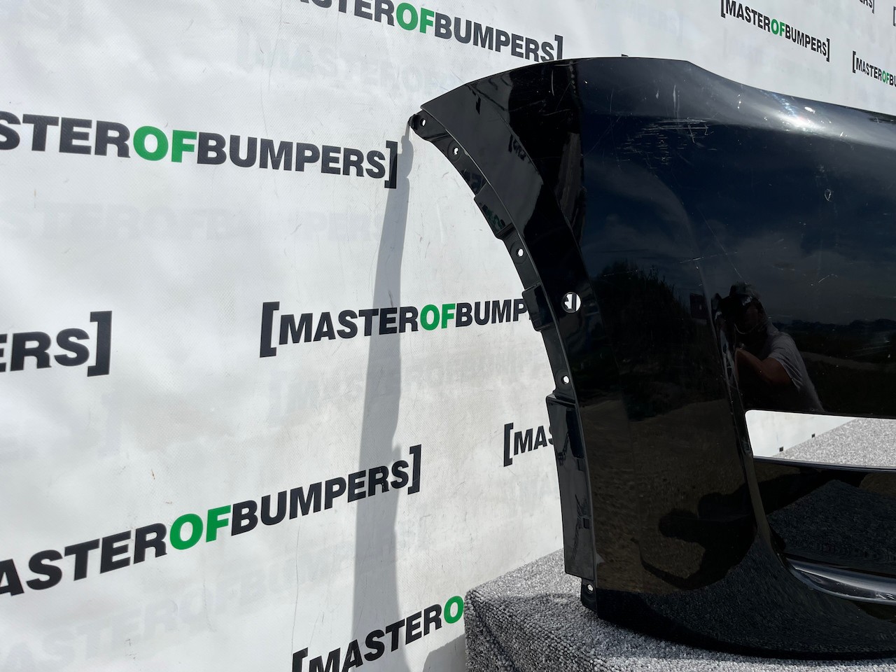 Tesla Y Model Y 2020-2024 Front Bumper Black 6 Pdc Genuine [p471]