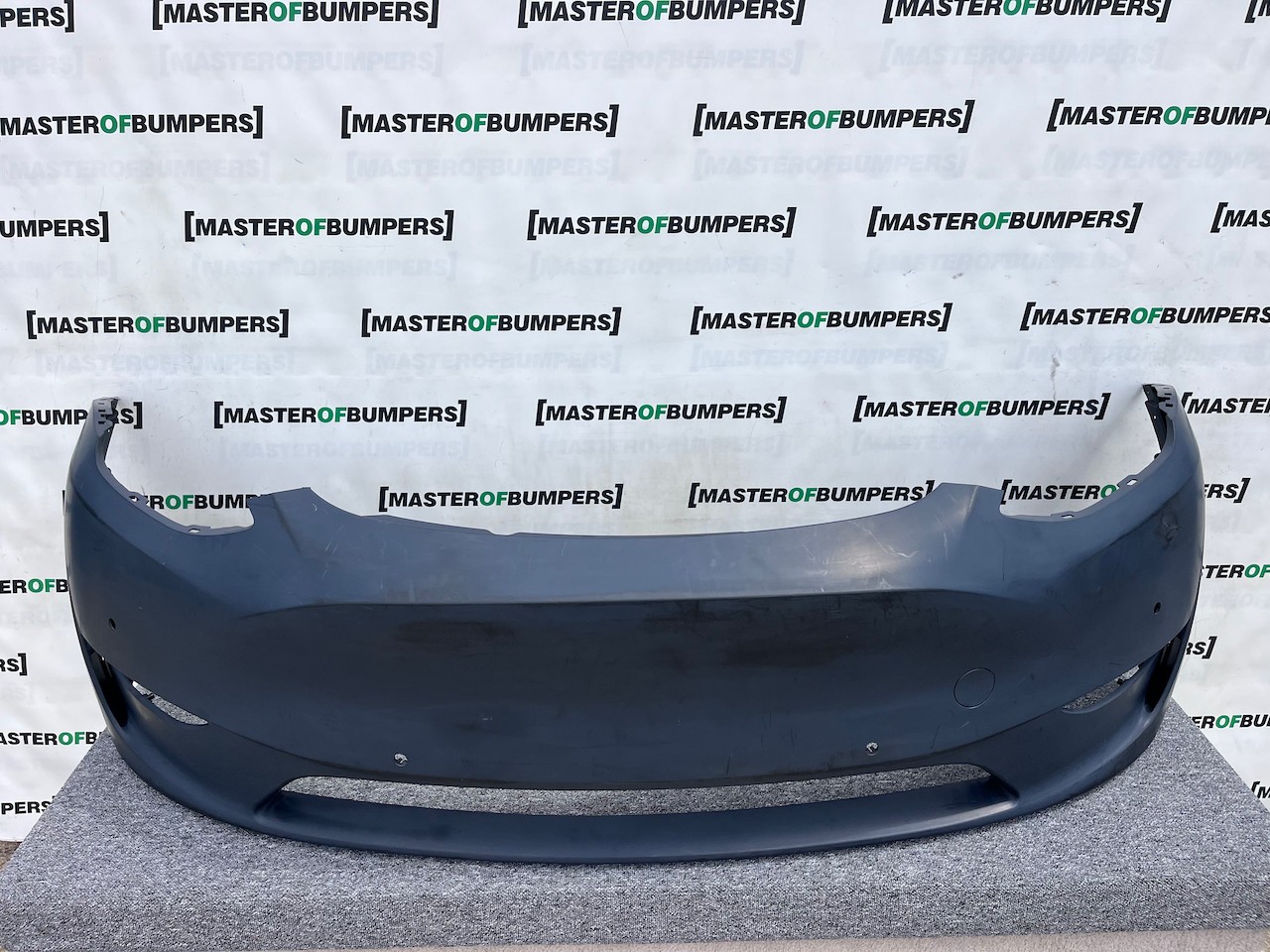 Tesla Y Model Y 2020-2024 Front Bumper In Primer 6 Pdc Genuine [p483]