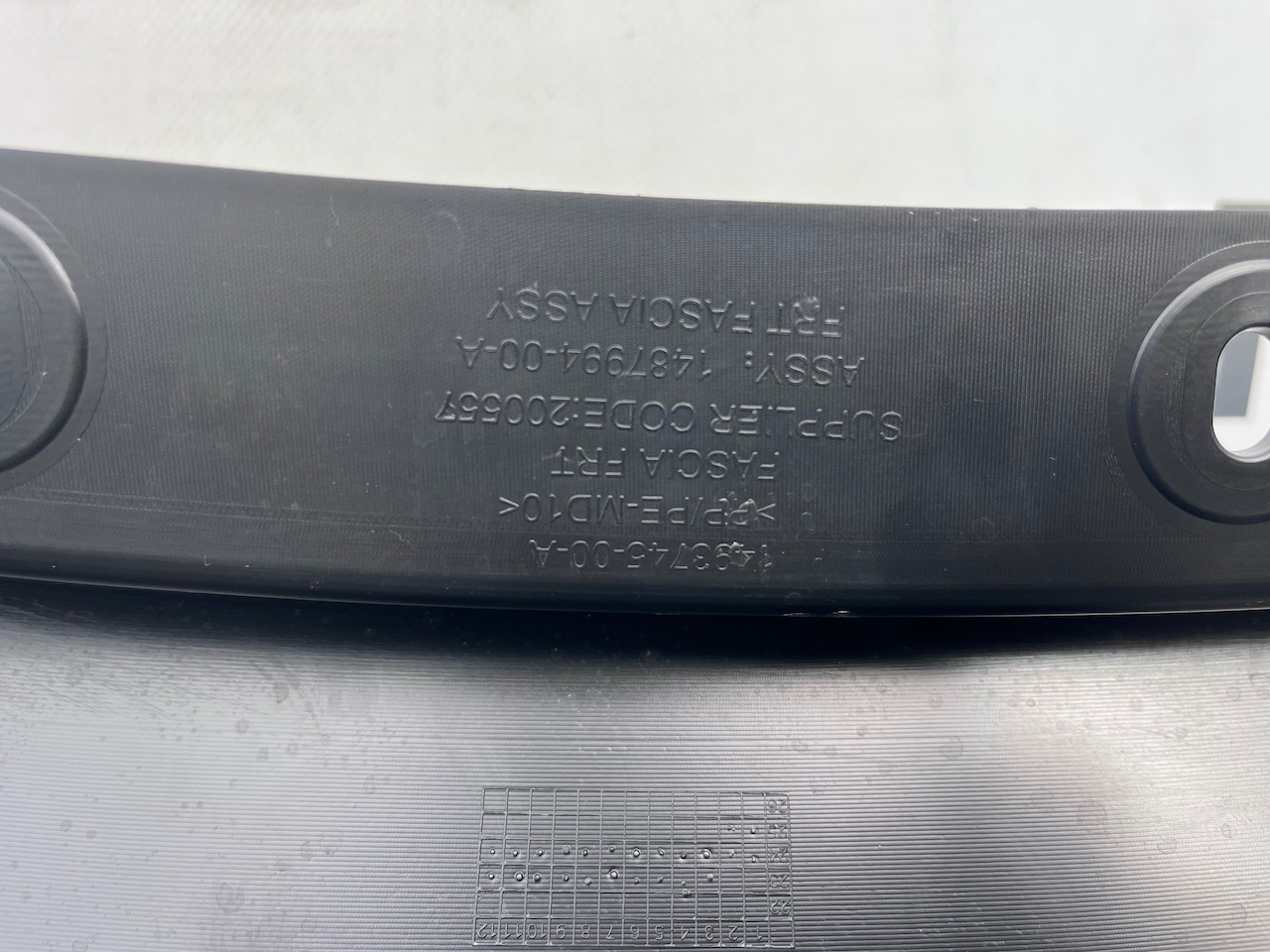 Tesla Y Model Y Hatchback Awd 2020-2024 Front Bumper In Primer Genuine [p525]