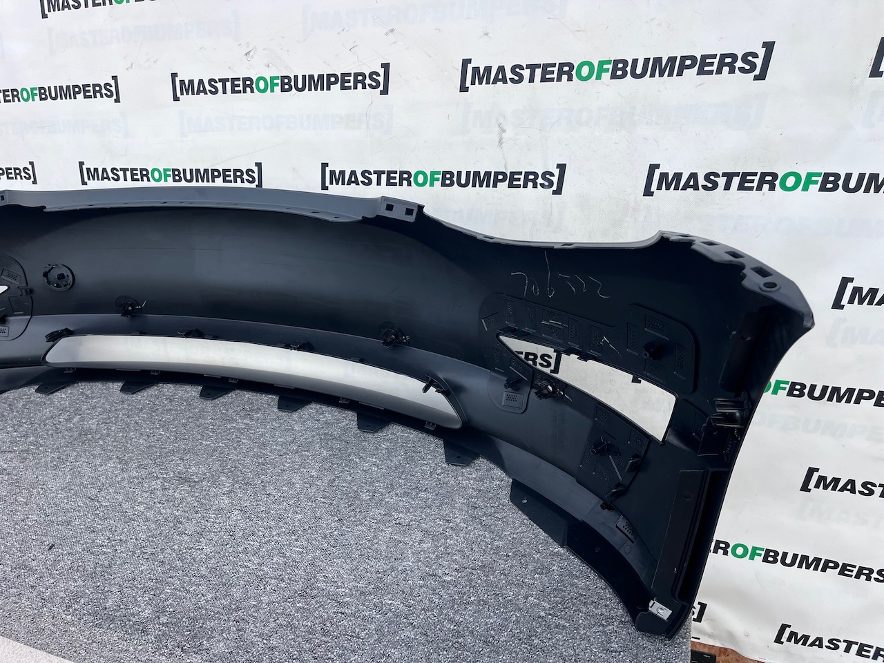 Tesla Model 3 Hatchback 2017-2023 Front Bumper In Primer 6 Pdc Genuine [p524]