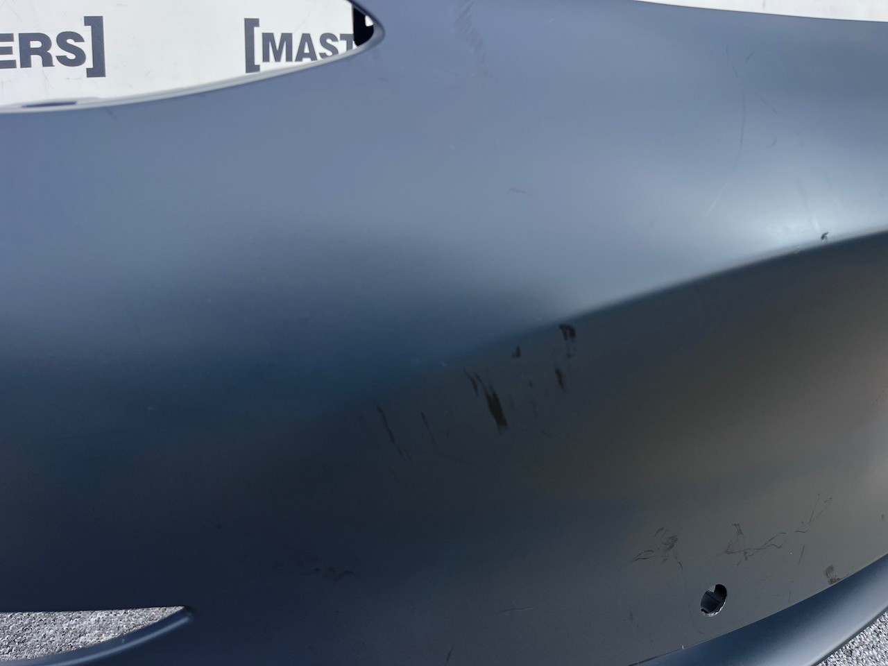 Tesla Model 3 Hatchback 2017-2023 Front Bumper In Primer 6 Pdc Genuine [p524]