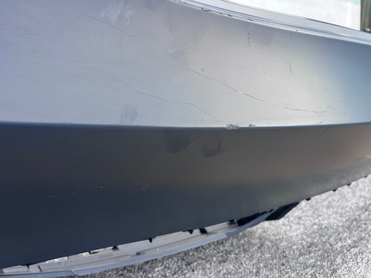 Tesla Model 3 Hatchback Lift 2024-on Rear Bumper In Primer Genuine [p530]