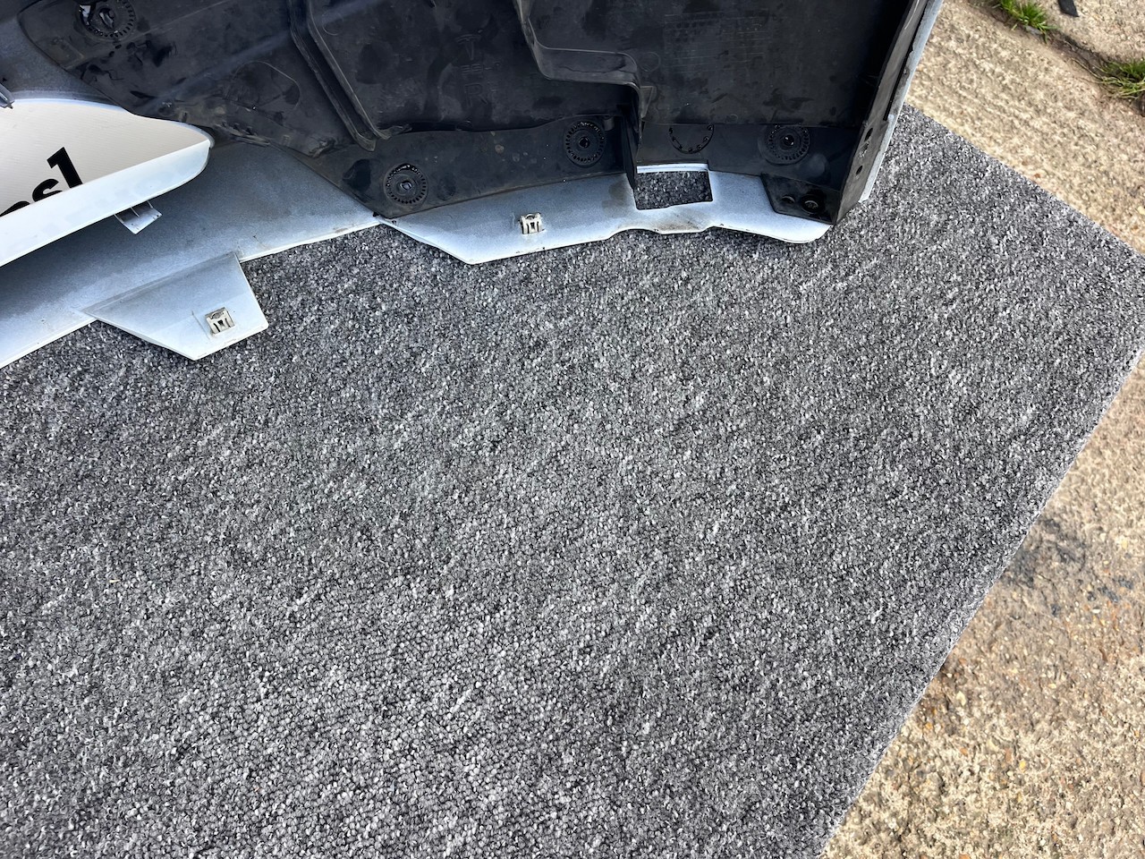 Tesla Model 3 Hatchback Lift 2024-on Front Bumper White Genuine [p537]