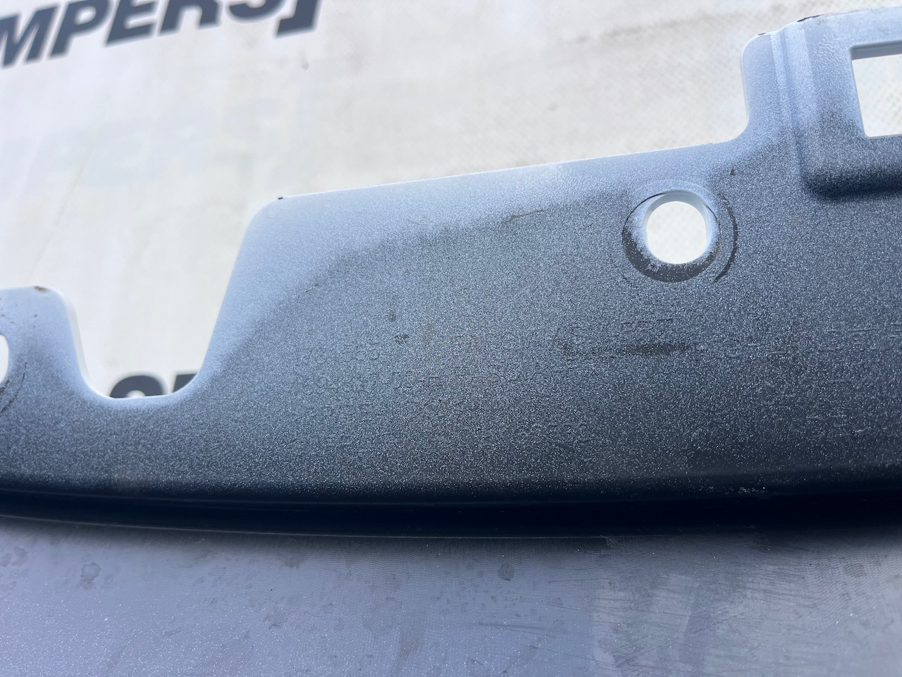 Tesla Model 3 Hatchback Lift 2024-on Front Bumper White Genuine [p538]