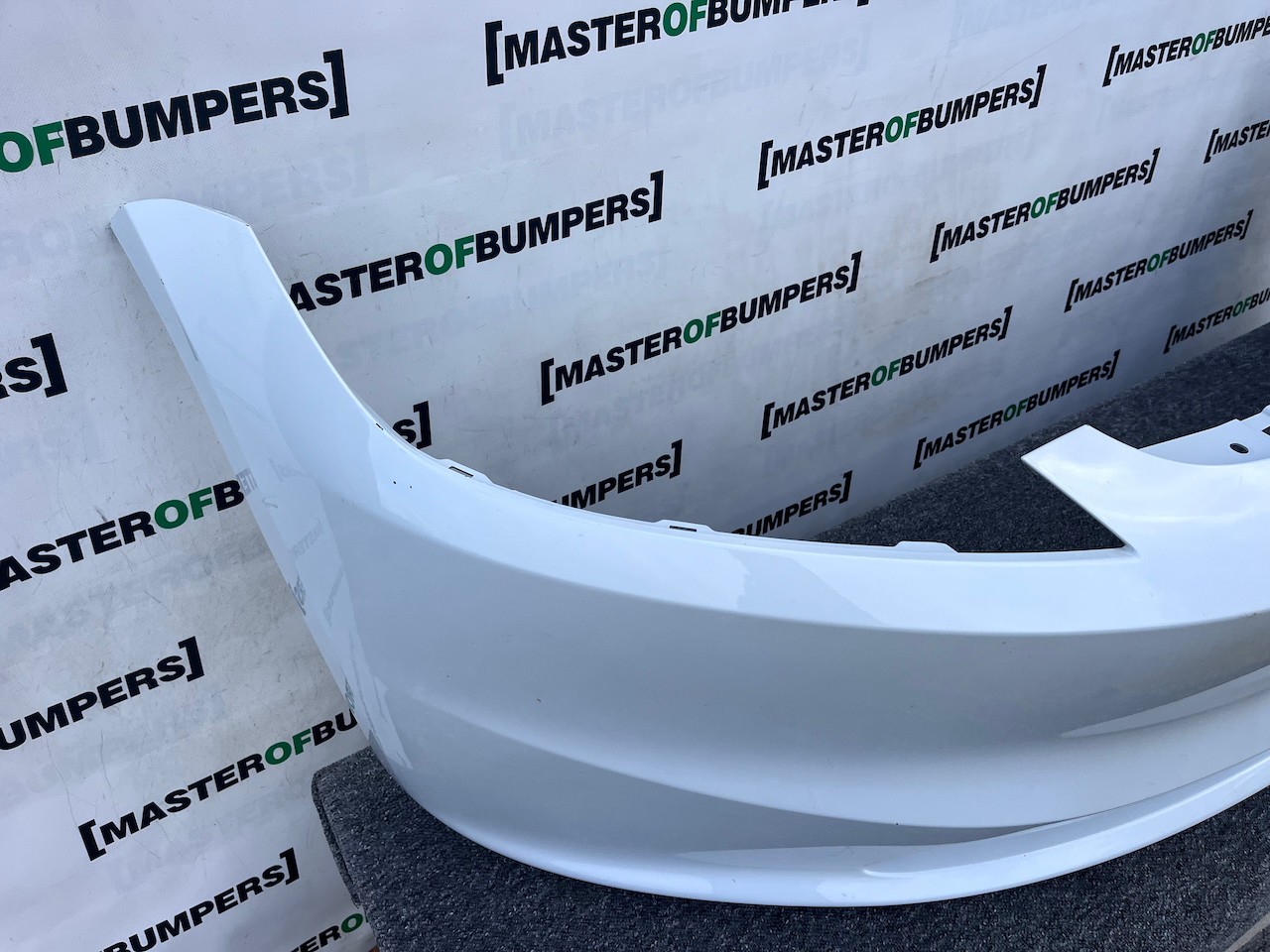 Tesla Model 3 Hatchback Lift 2024-on Front Bumper White Genuine [p538]