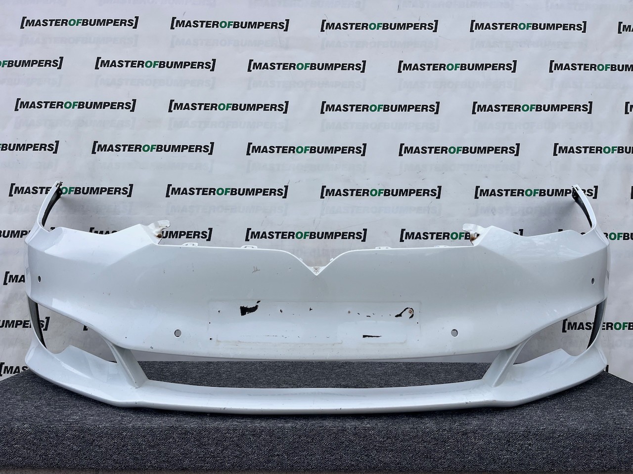 Tesla Model S Performance Mk1 Lift 2016-2021 Front Bumper 6 Pdc Genuine [p539]