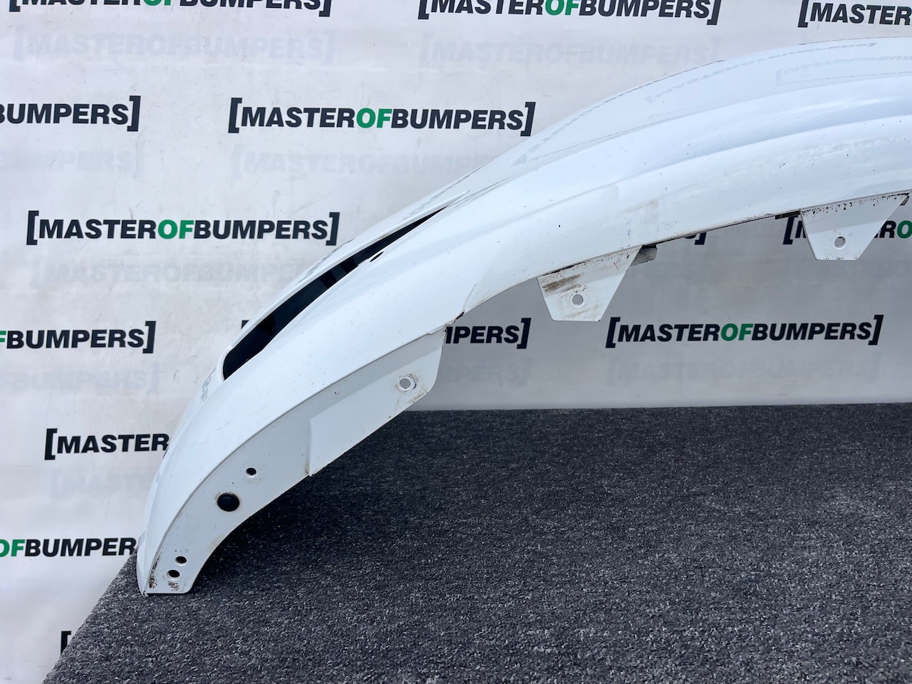 Tesla Model 3 Hatchback 2017-2023 Front Bumper White 6 Pdc Genuine [p632]