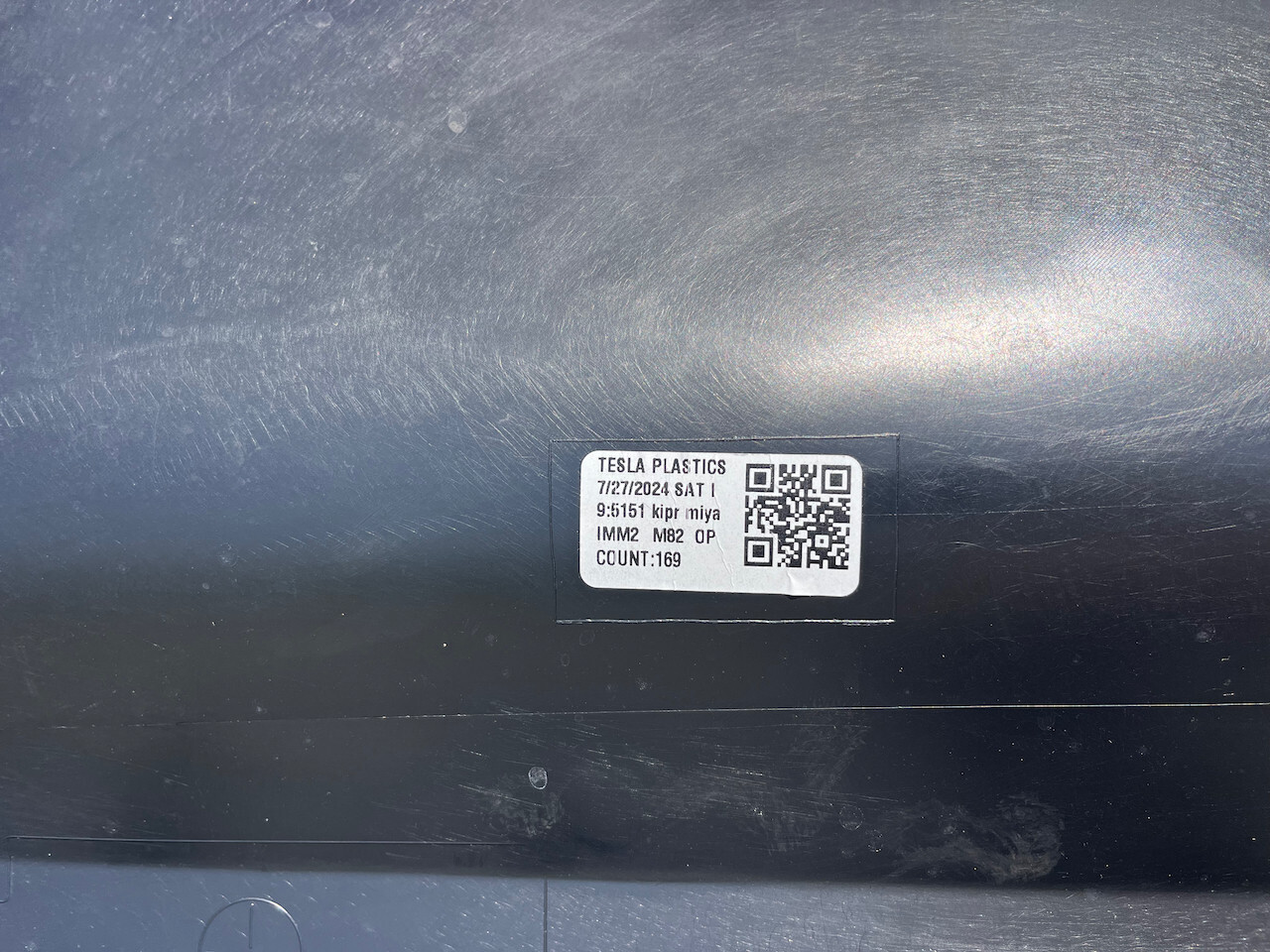 Tesla X Model X Plaid 2017-2023 Front Bumper Bare Genuine [p468]