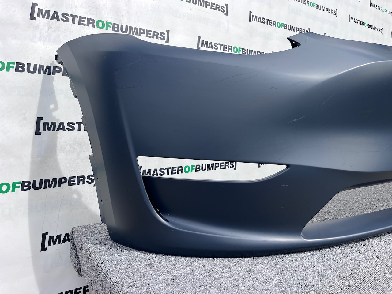 Tesla Y Model Y Hatchback Awd 2020-2024 Front Bumper In Primer Genuine [p513]