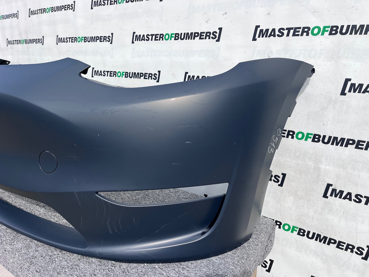 Tesla Y Model Y Hatchback Awd 2020-2024 Front Bumper In Primer Genuine [p513]