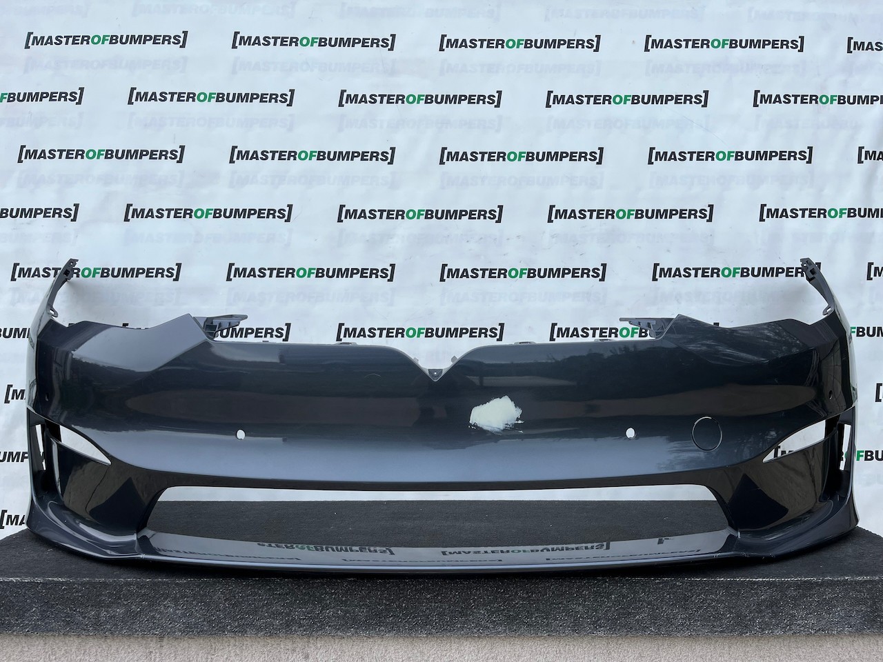 Tesla Model S Plaid Mk1 Lift 2019-2023 Front Bumper 6 Pdc Genuine [p777]