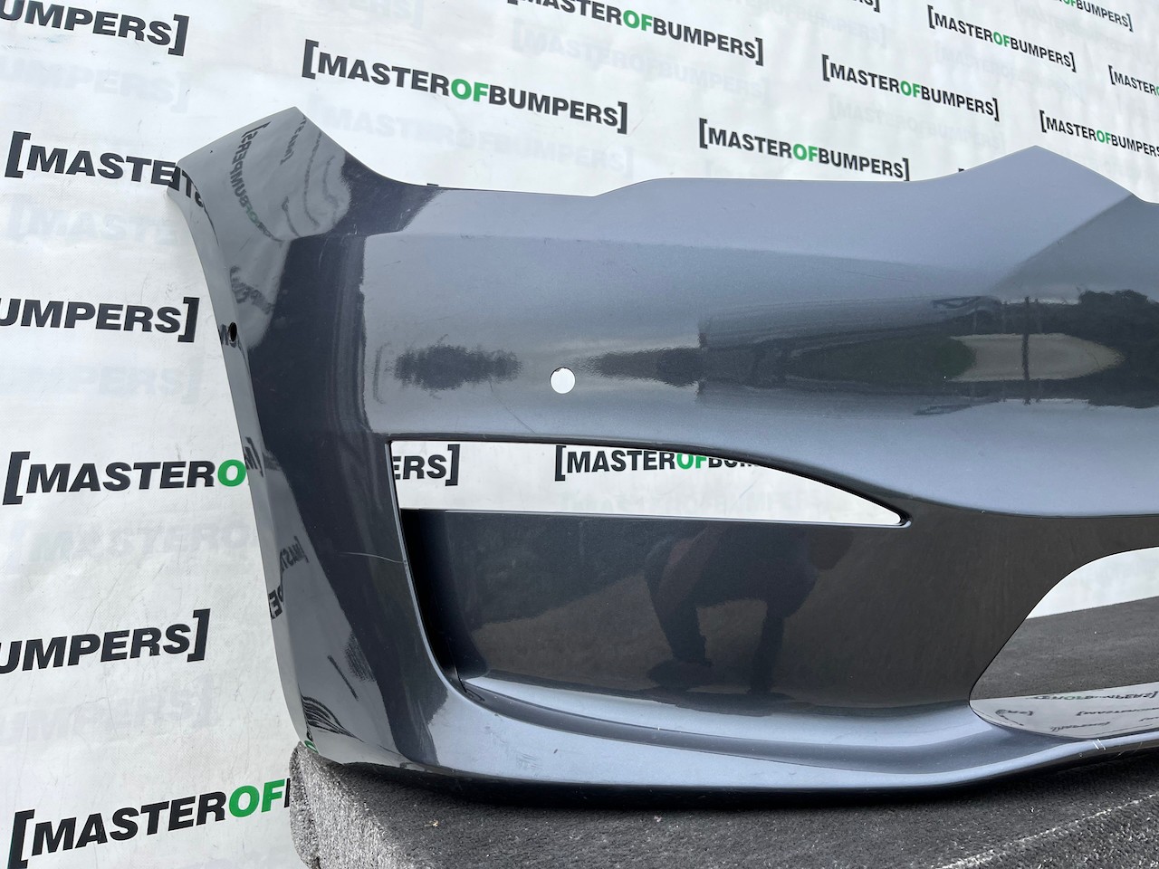 Tesla Model S Plaid Mk1 Lift 2019-2023 Front Bumper 6 Pdc Genuine [p777]
