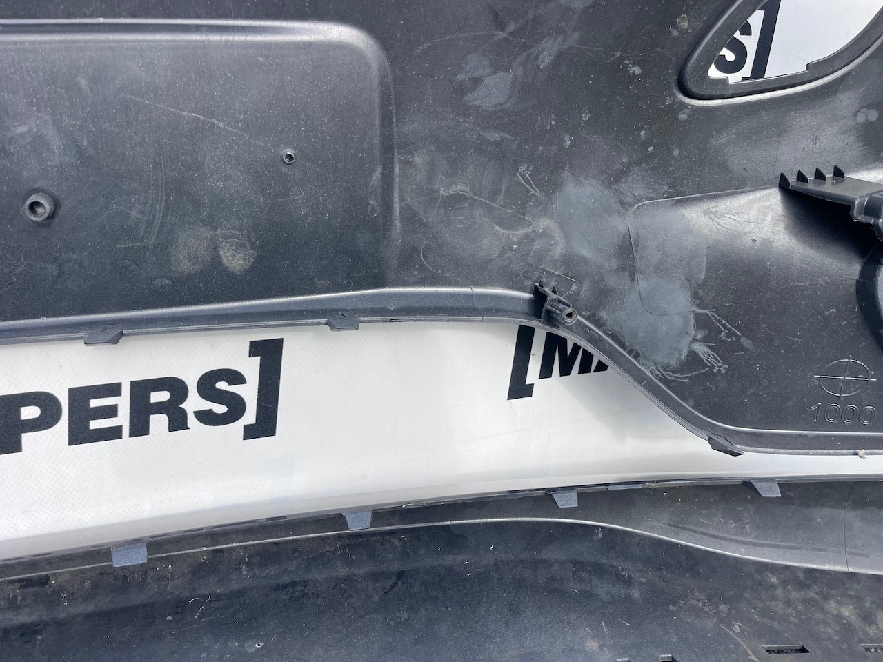 Front Bumper For Vauxhall Viva Se Hatchback 2015-2018 Repaired [q348]