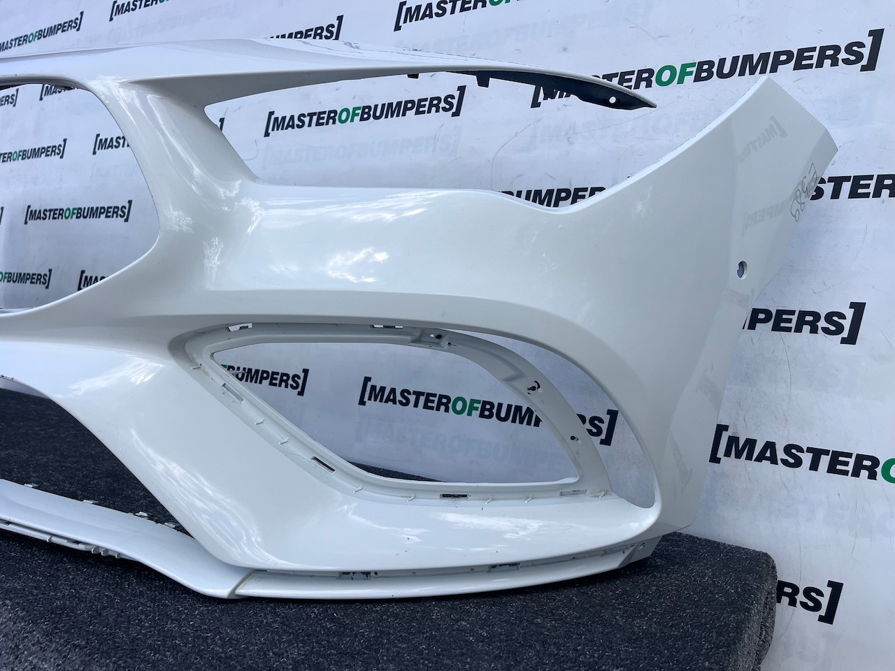 Front Bumper For Mercedes Cla Amg Line A118 Shooting Brake 2019-2023 [e389]