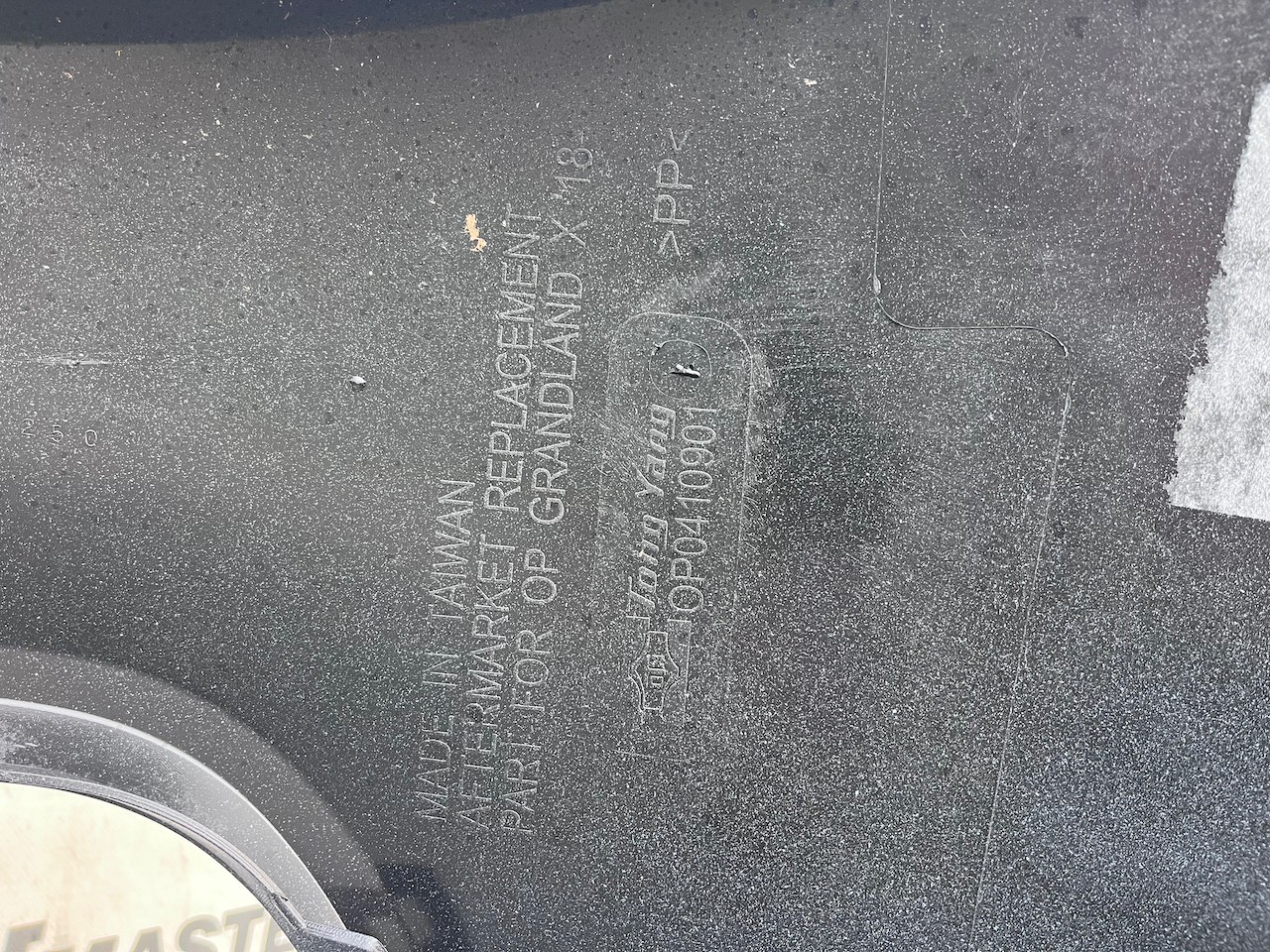 Bumper For Vauxhall Grandland X Turbo Sri 2017-2020 Front Bumper [q327]