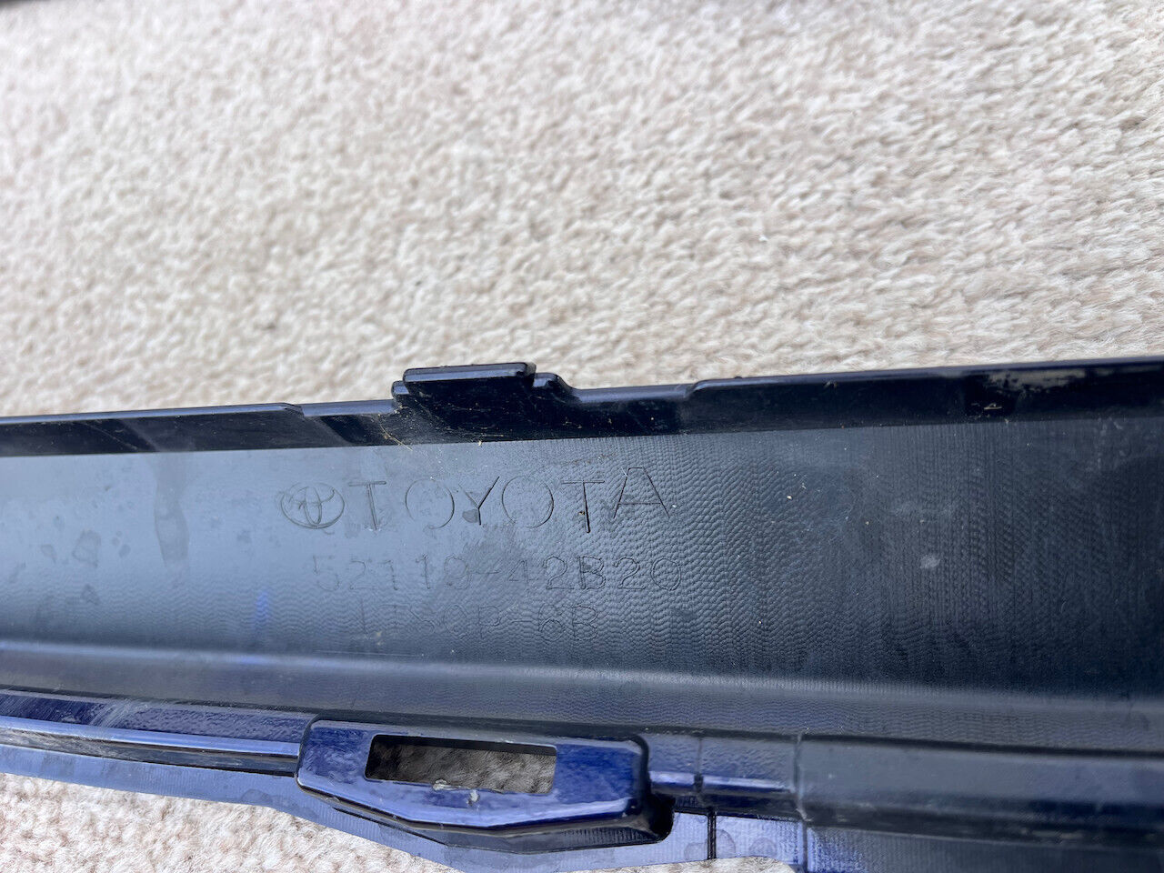 Toyota Rav 4 Hybrid Dynamic Mk5 2018-2021 Front Bumper 4 Pdc Genuine [t473]