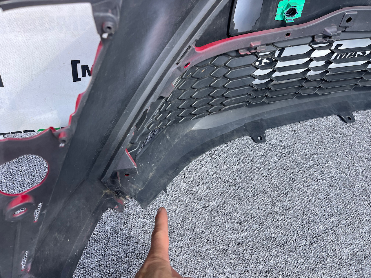 Toyota C-hr Chr Mk1 Lift 2021-2023 Front Bumper 6 Pdc Genuine [t504]