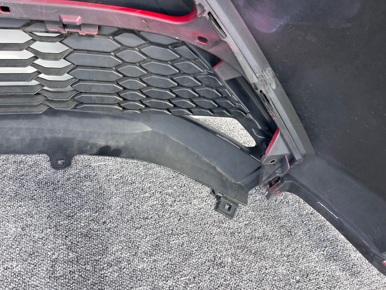 Toyota C-hr Chr Mk1 Lift 2021-2023 Front Bumper 6 Pdc Genuine [t504]