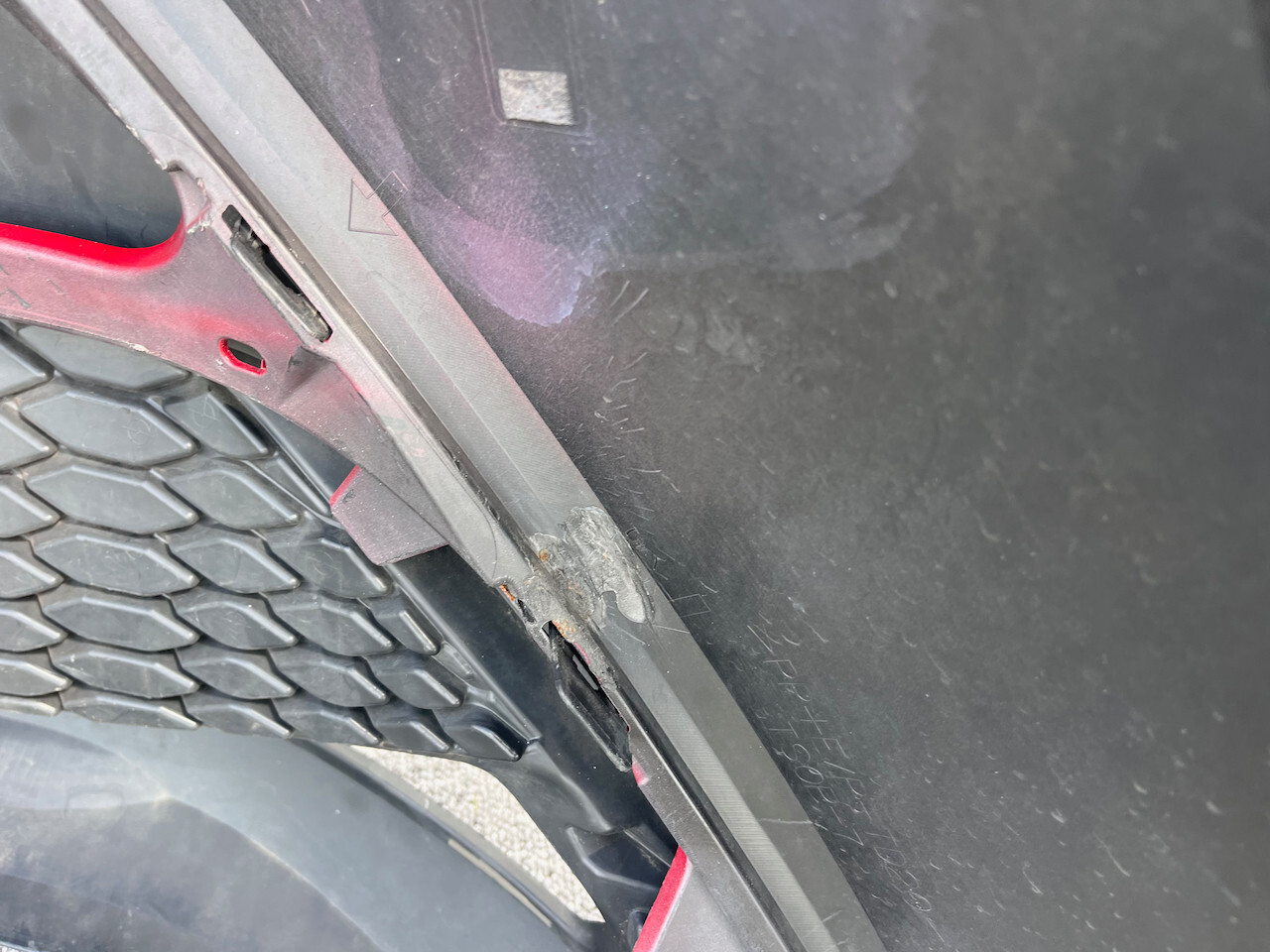 Toyota C-hr Chr Mk1 Lift 2021-2023 Front Bumper 6 Pdc Genuine [t504]