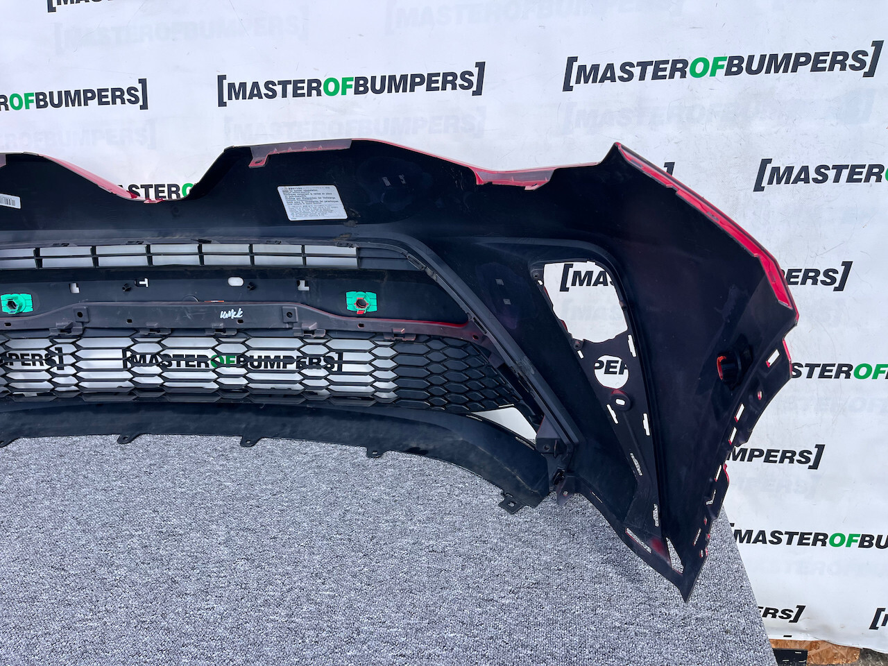 Toyota C-hr Chr Mk1 Lift 2021-2023 Front Bumper 6 Pdc Genuine [t504]