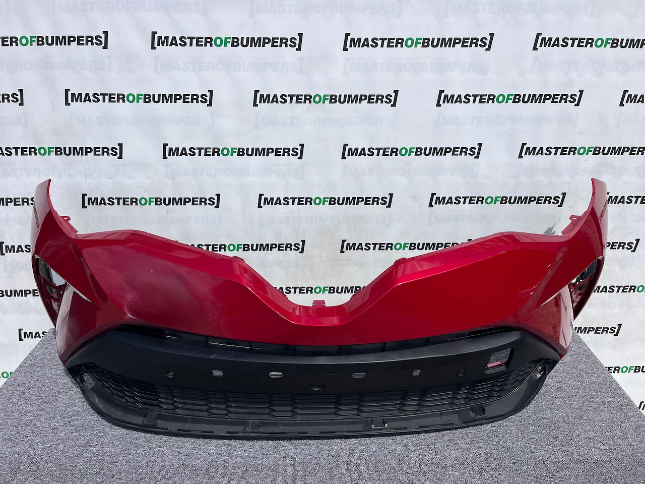 Toyota C-hr Chr Mk1 Lift 2021-2023 Front Bumper 6 Pdc Genuine [t504]