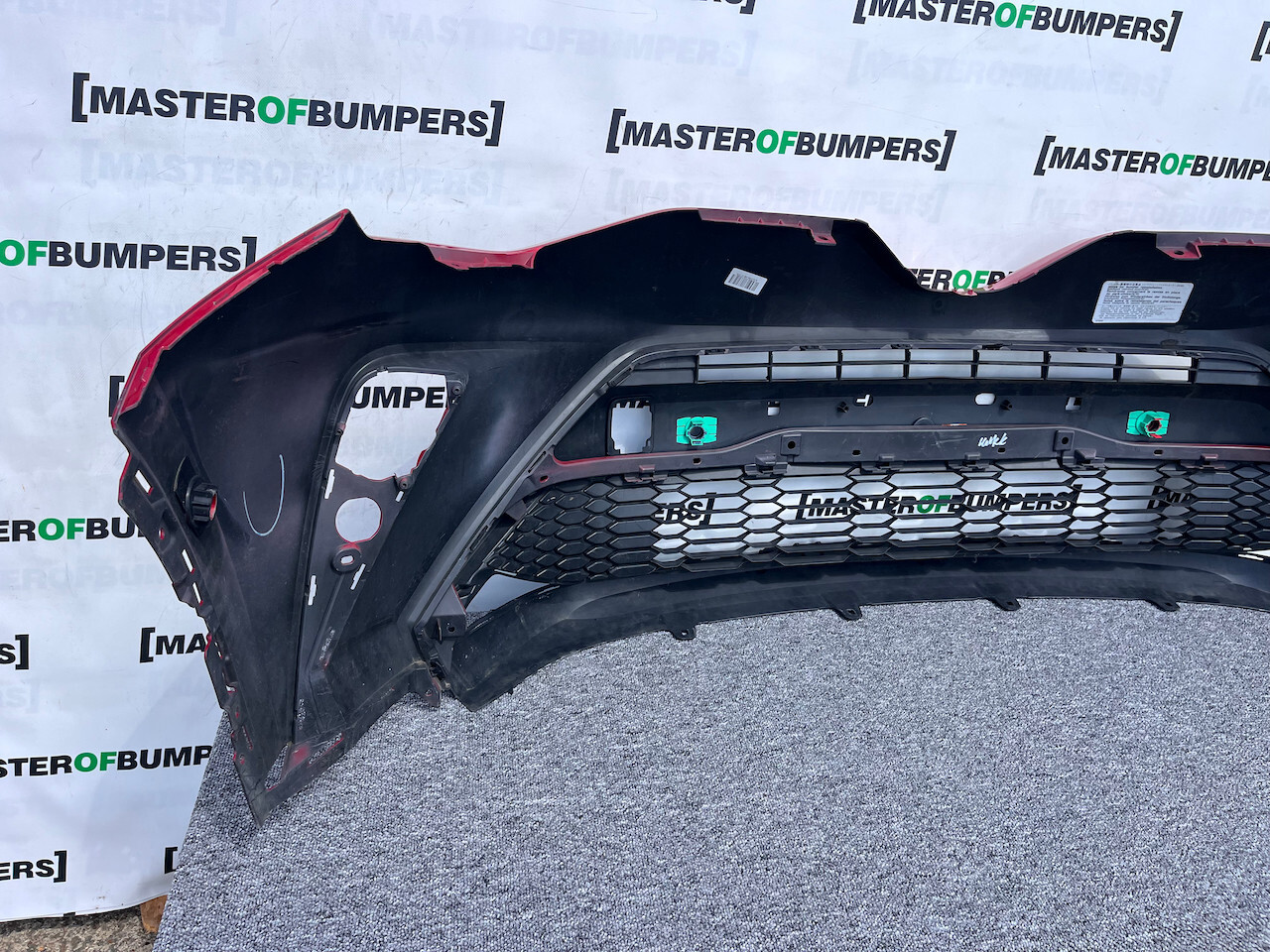 Toyota C-hr Chr Mk1 Lift 2021-2023 Front Bumper 6 Pdc Genuine [t504]