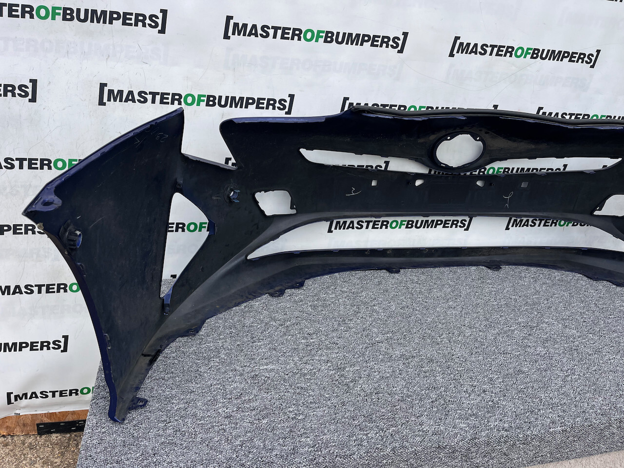 Toyota Prius Mk4 1.8vvt 2016-2018 Front Bumper 6 Pdc No Jets Genuine [t514]