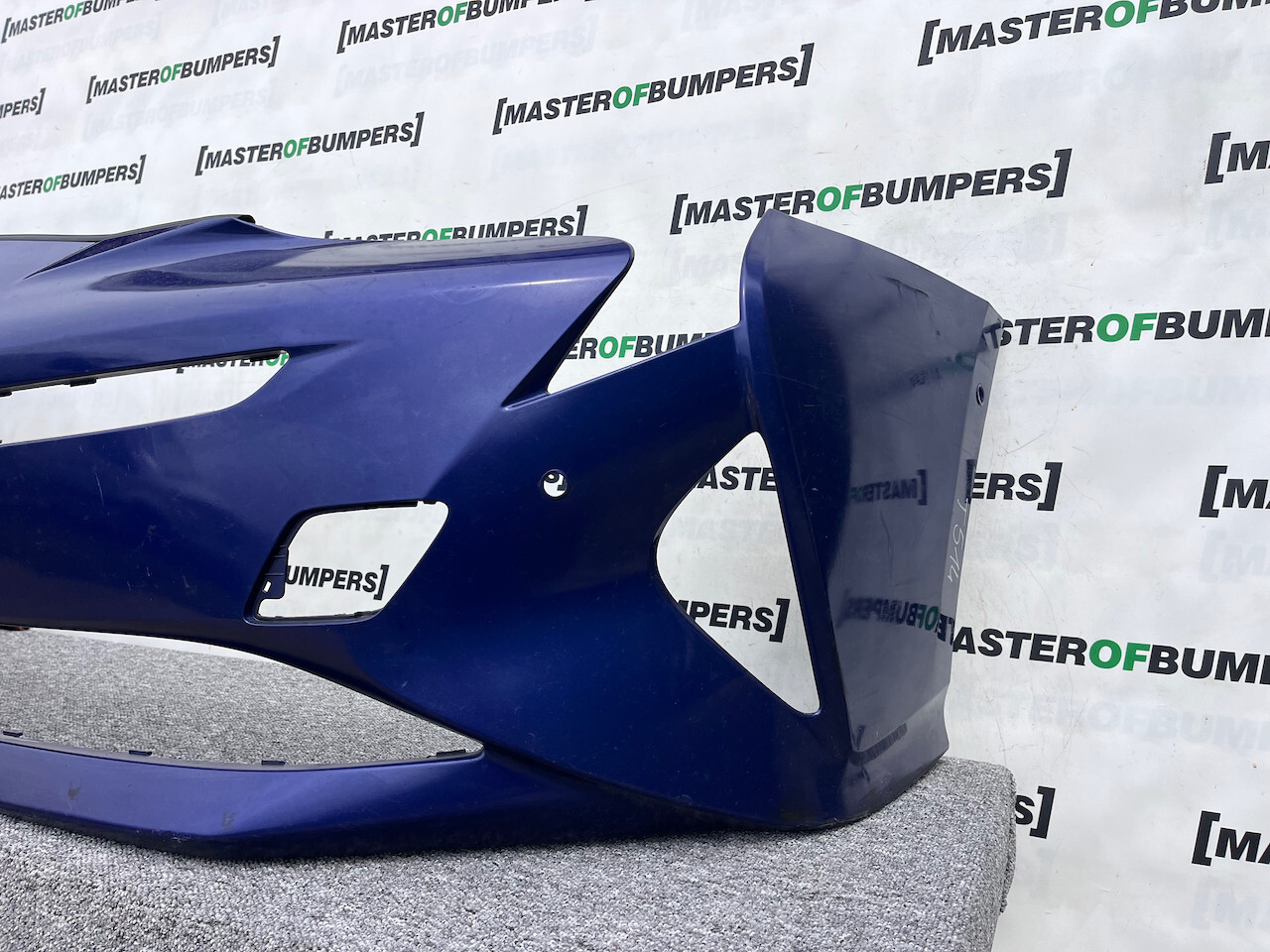 Toyota Prius Mk4 1.8vvt 2016-2018 Front Bumper 6 Pdc No Jets Genuine [t514]