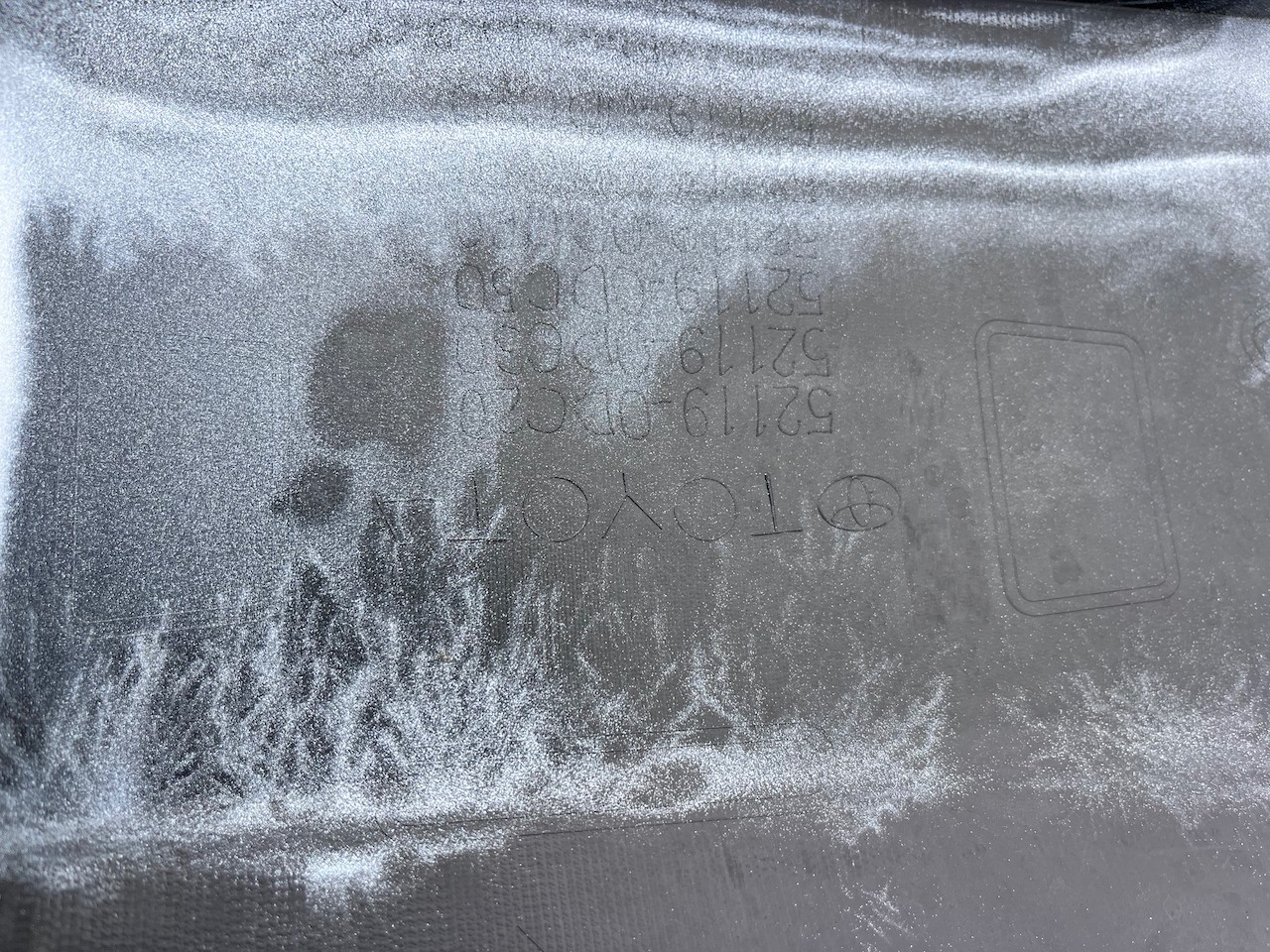 Toyota Yaris Cross Hybrid Excell 2022-on Front Bumper No Pdc Genuine [t539]