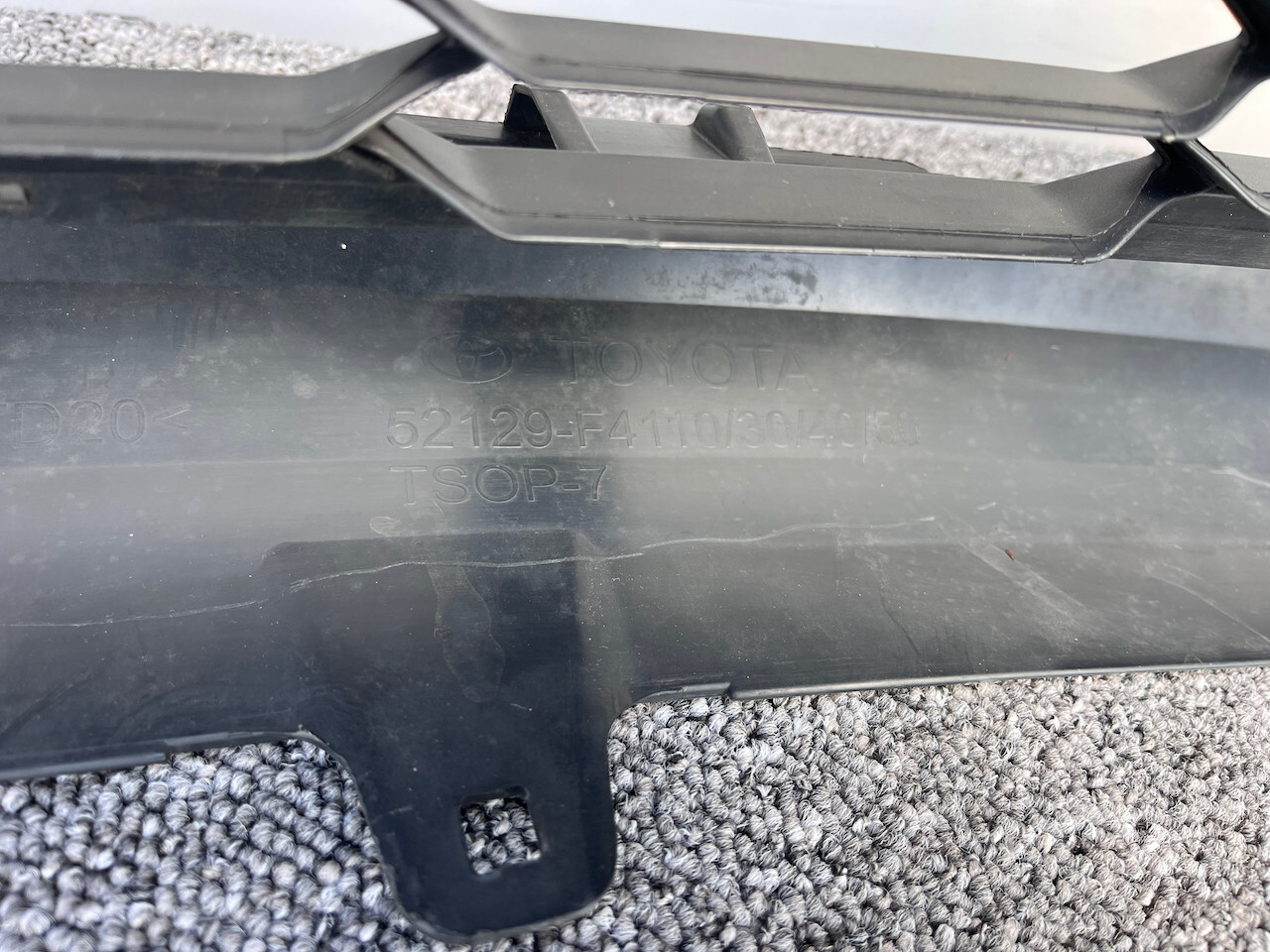 Toyota C-hr Chr Mk1 Lift 2021-2023 Front Bumper 6 Pdc Genuine [t503]