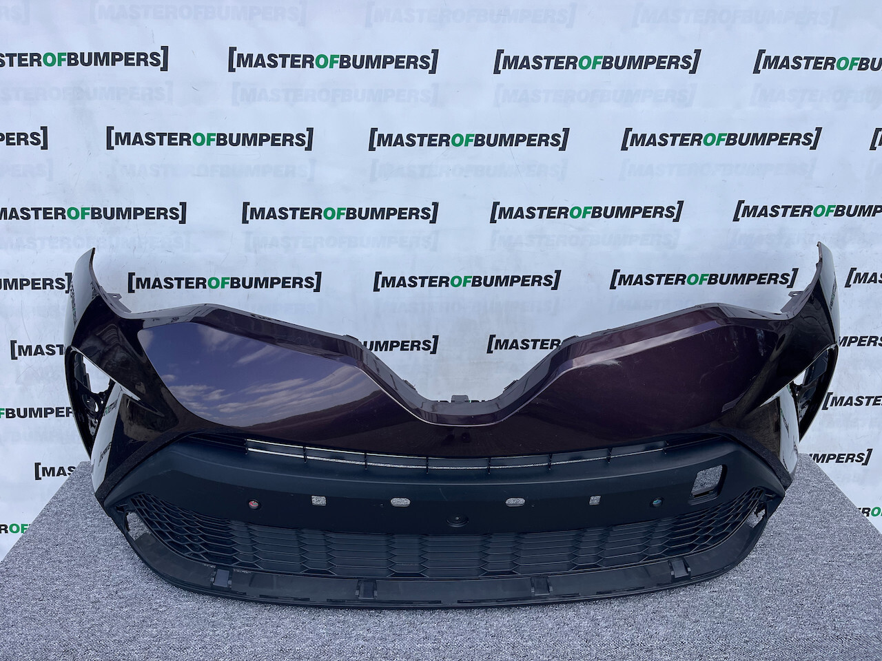 Toyota C-hr Chr Mk1 Lift 2021-2023 Front Bumper 6 Pdc Genuine [t503]