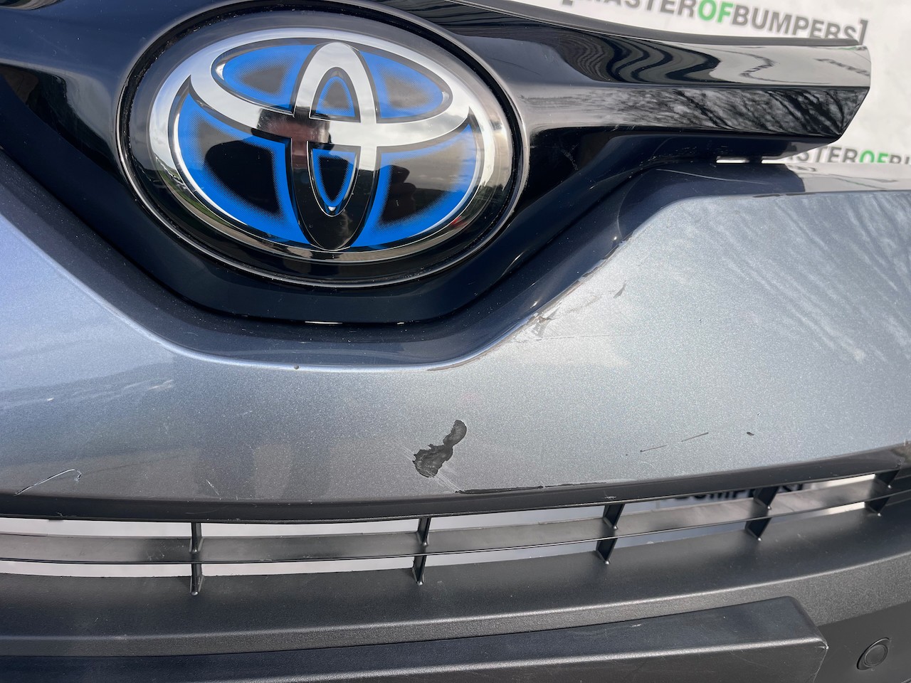 Toyota C-hr Chr Mk1 Lift 2021-2023 Front Bumper 6 Pdc Genuine [t256]