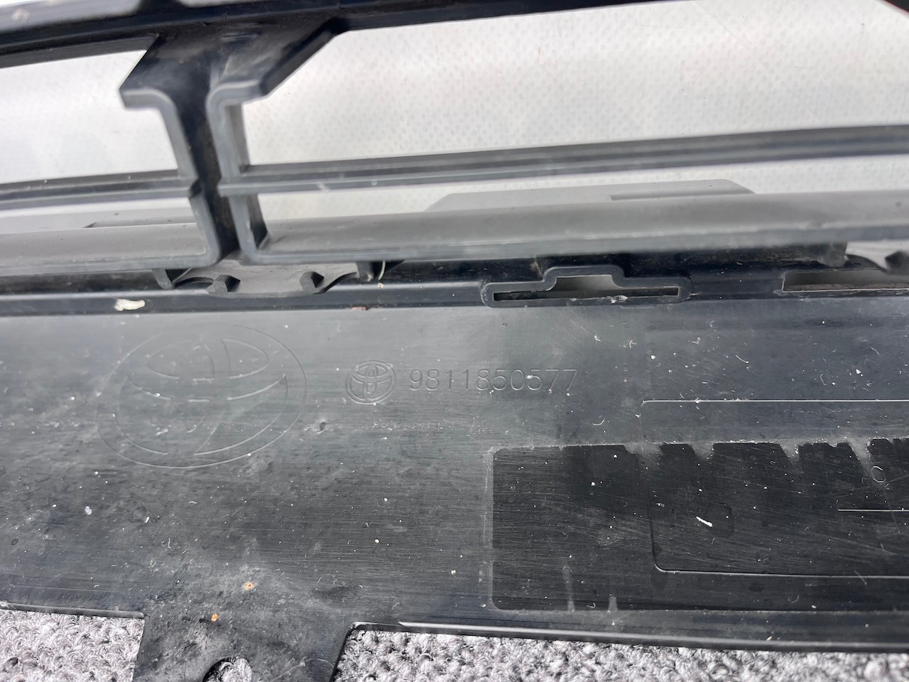 Toyota Proace Active Icon Van 2016-2022 Front Bumper No Pdc Genuine [t567]