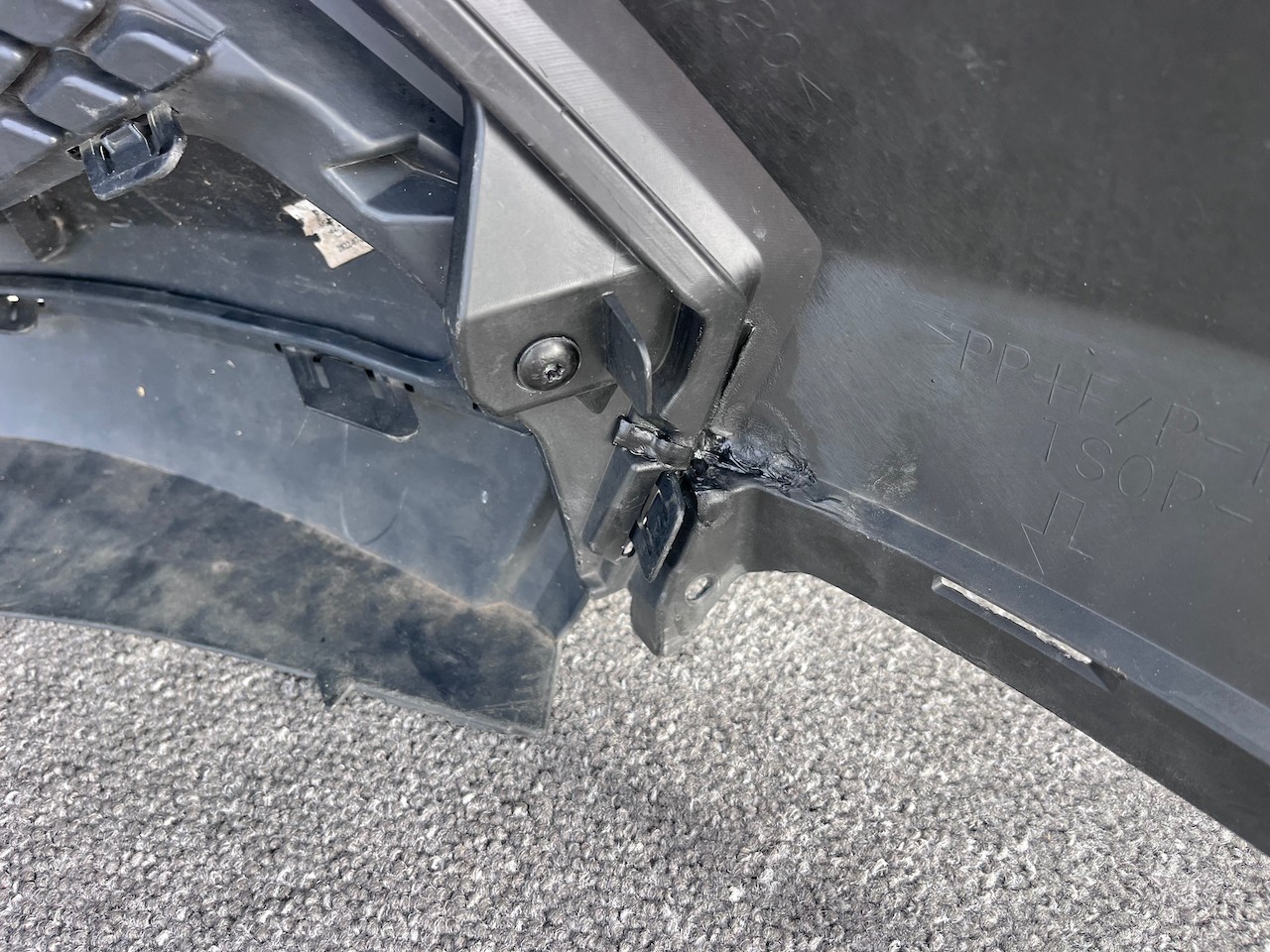 Toyota C-hr Chr Mk1 Lift 2021-2023 Front Bumper 6 Pdc Genuine [t578]