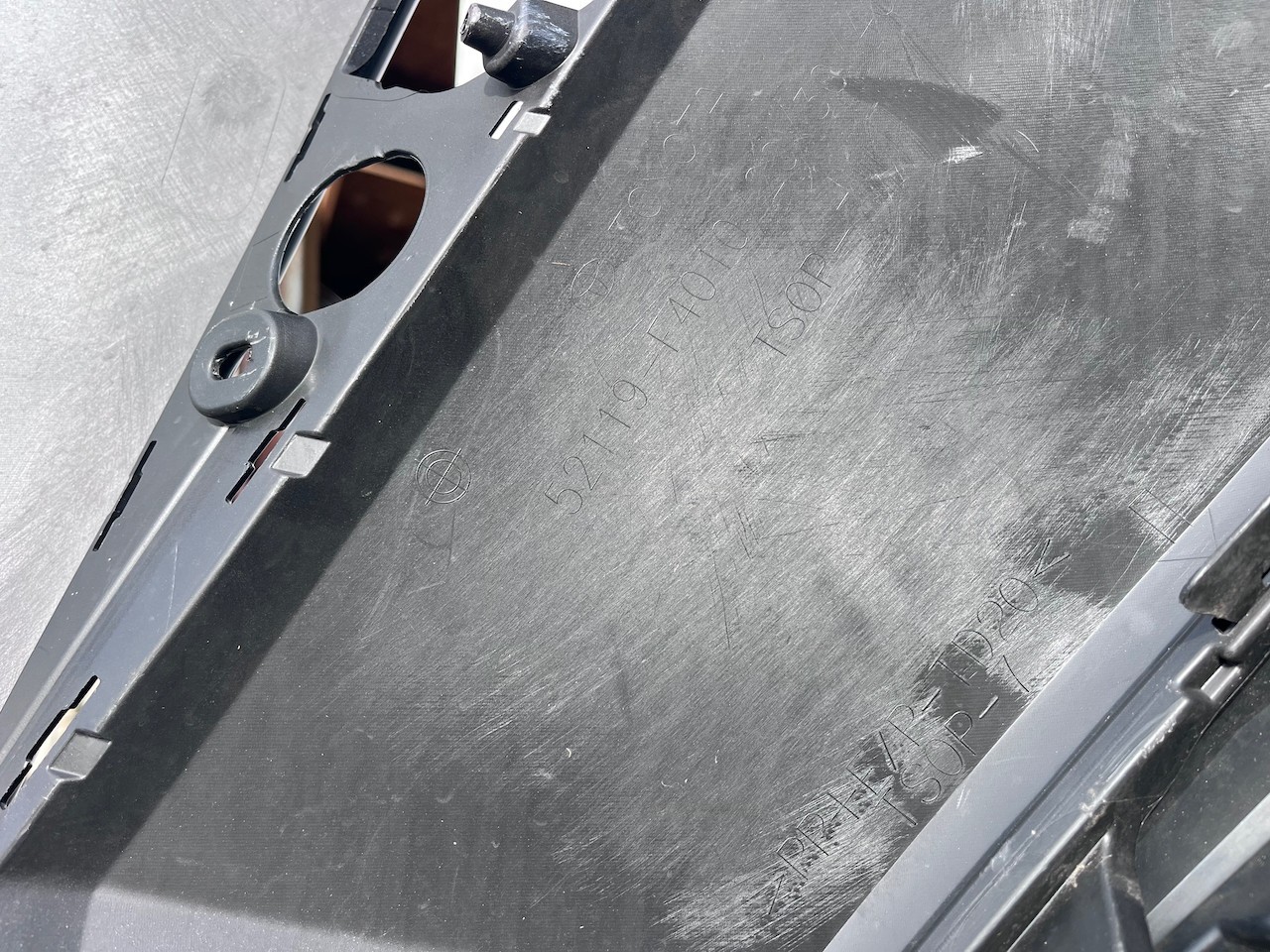 Toyota C-hr Chr Mk1 Lift 2021-2023 Front Bumper 6 Pdc Genuine [t578]