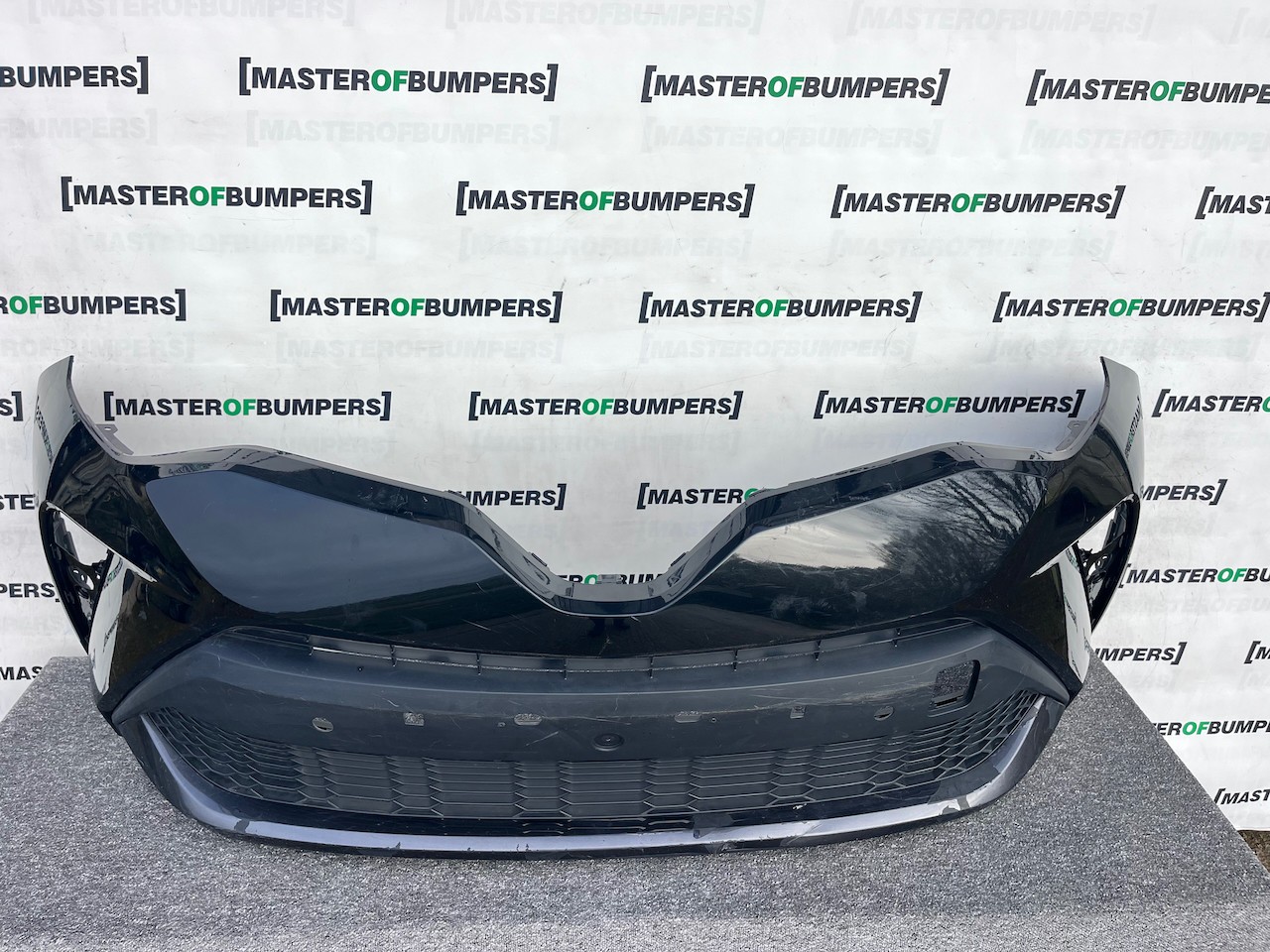 Toyota C-hr Chr Mk1 Lift 2021-2023 Front Bumper 6 Pdc Genuine [t578]