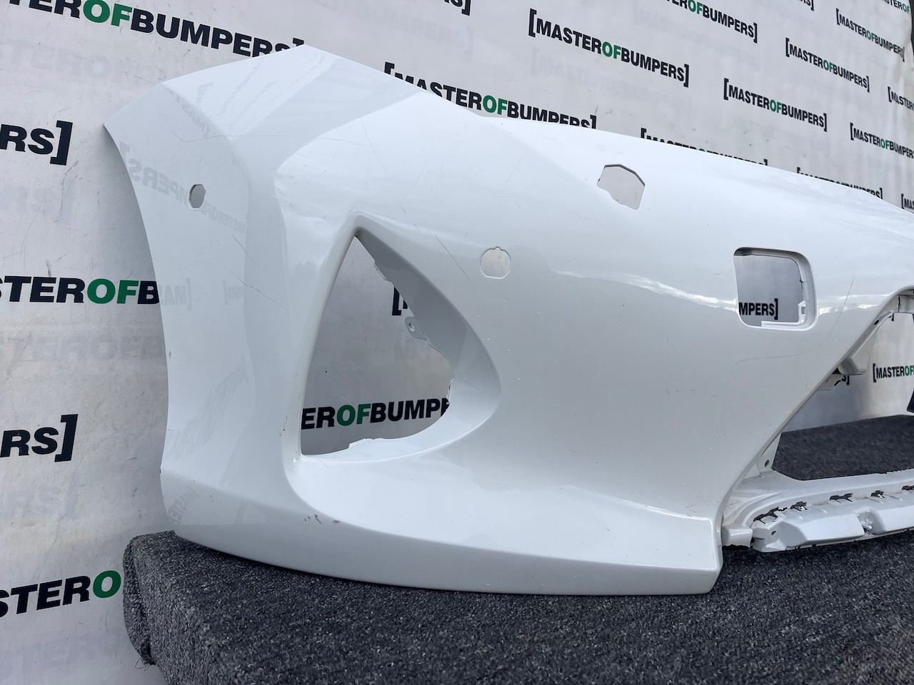 Toyota Auris Mk2 Hybrid Hatchback 2012-2015 Front Bumper 6 Pdc Genuine [t582]