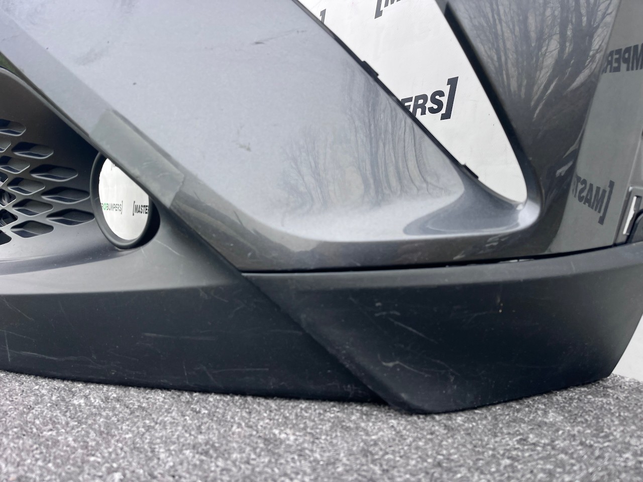 Toyota C-hr Chr Excel Dynamic 2016-2020 Front Bumper No Pdc Genuine [t596]