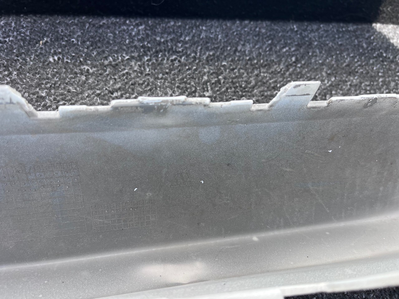 Toyota Aygo Style Trend Hatchback 2014-2017 Front Bumper Genuine [t635]