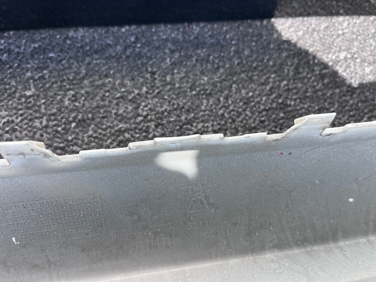 Toyota Aygo Style Trend Hatchback 2014-2017 Front Bumper Genuine [t634]