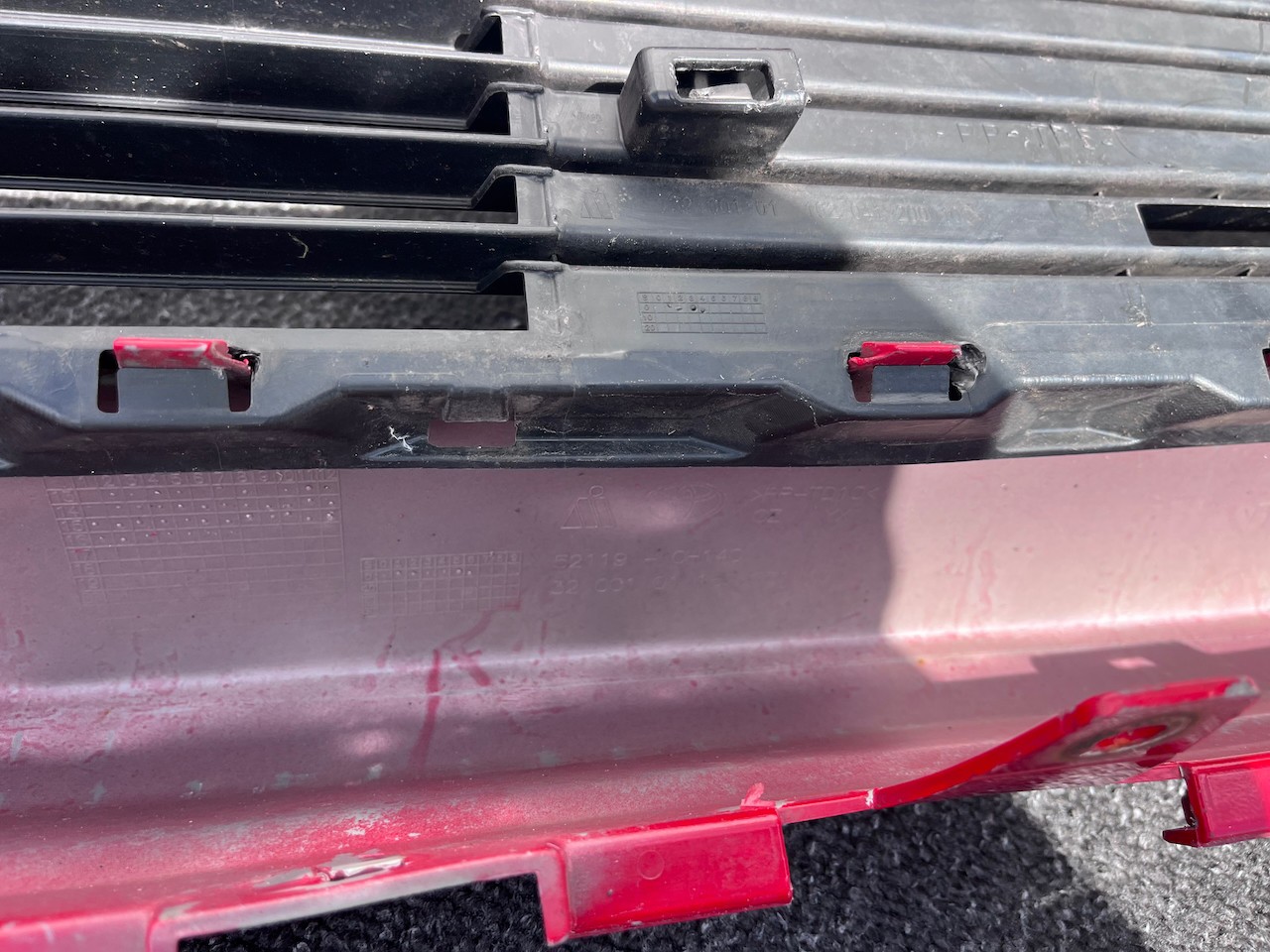 Toyota Aygo Style Trend Hatchback 2014-2017 Front Bumper Genuine [t631]