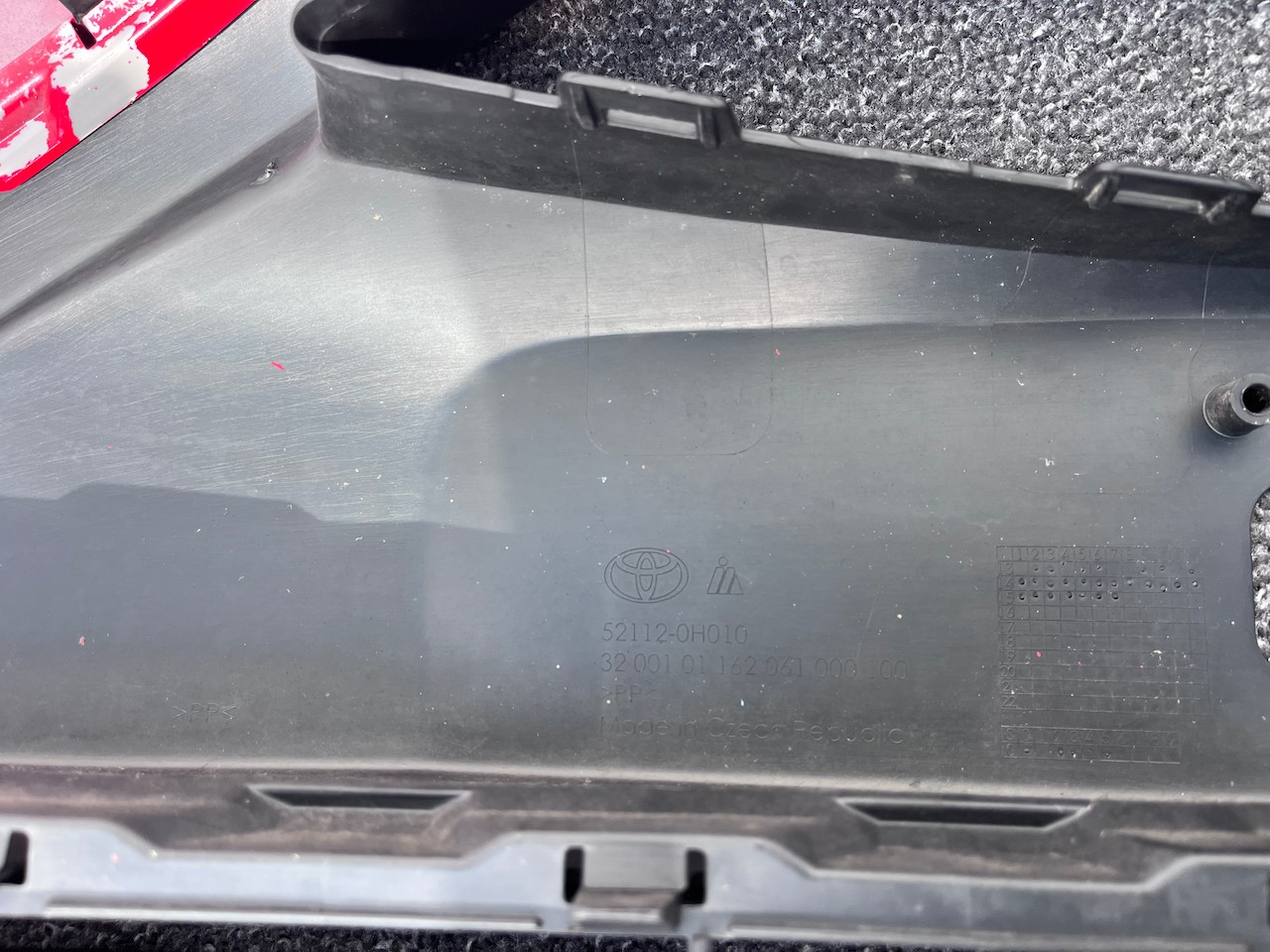 Toyota Aygo Style Trend Hatchback 2014-2017 Front Bumper Genuine [t628]