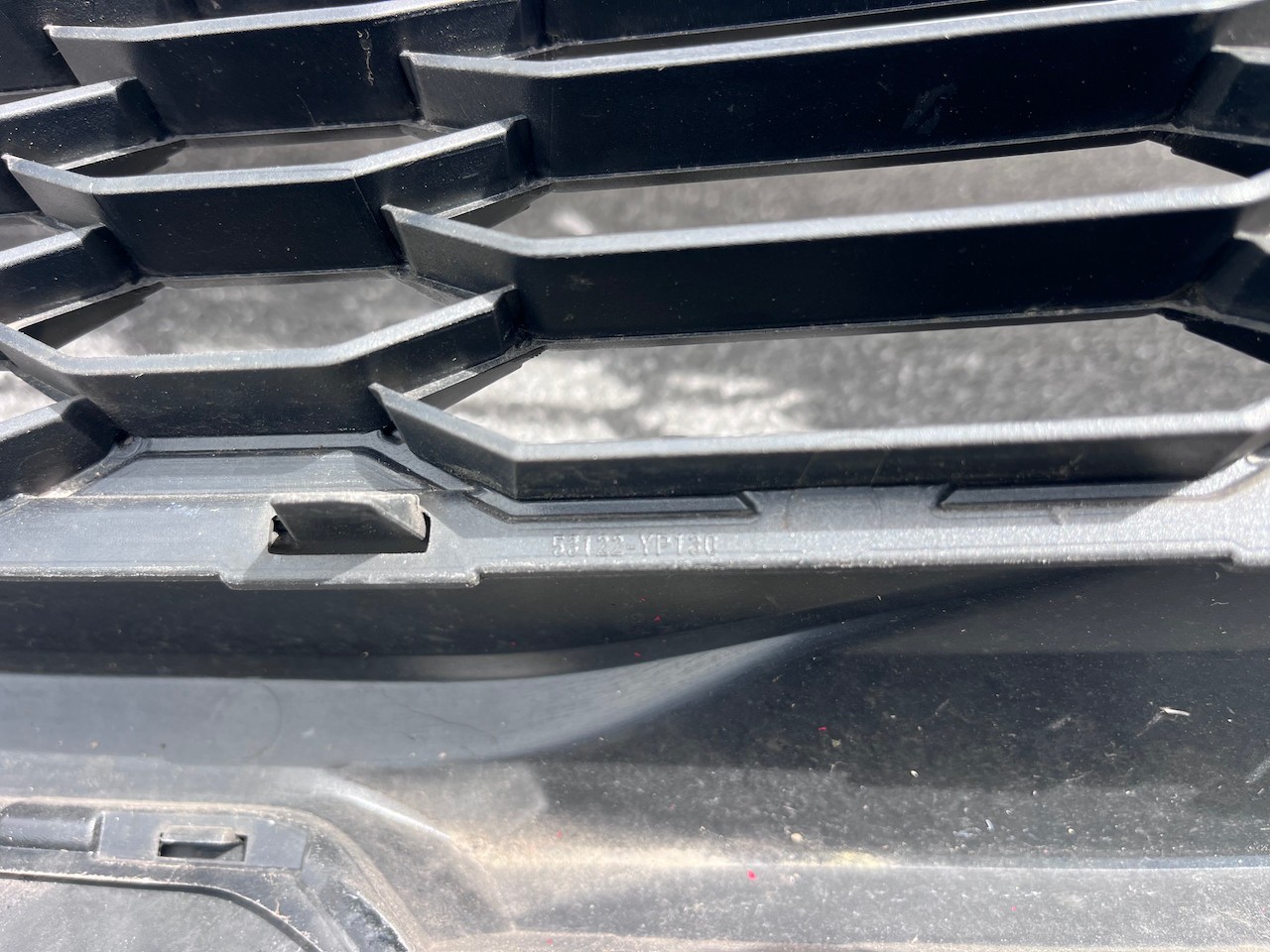 Toyota C-hr Chr Gr Sport Mk1 Lift 2021-2023 Front Bumper 6 Pdc Genuine [t649]