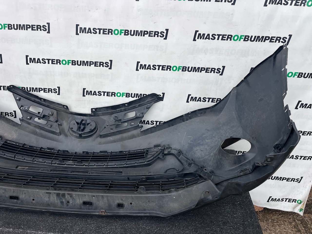 Toyota Rav 4 Icon Mk4 2012-2014 Front Bumper No Pdc Genuine [t664]