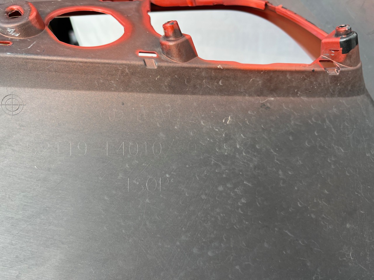 Toyota C-hr Chr Mk1 Facelift 2021-2023 Front Bumper 6 Pdc Genuine [t676]