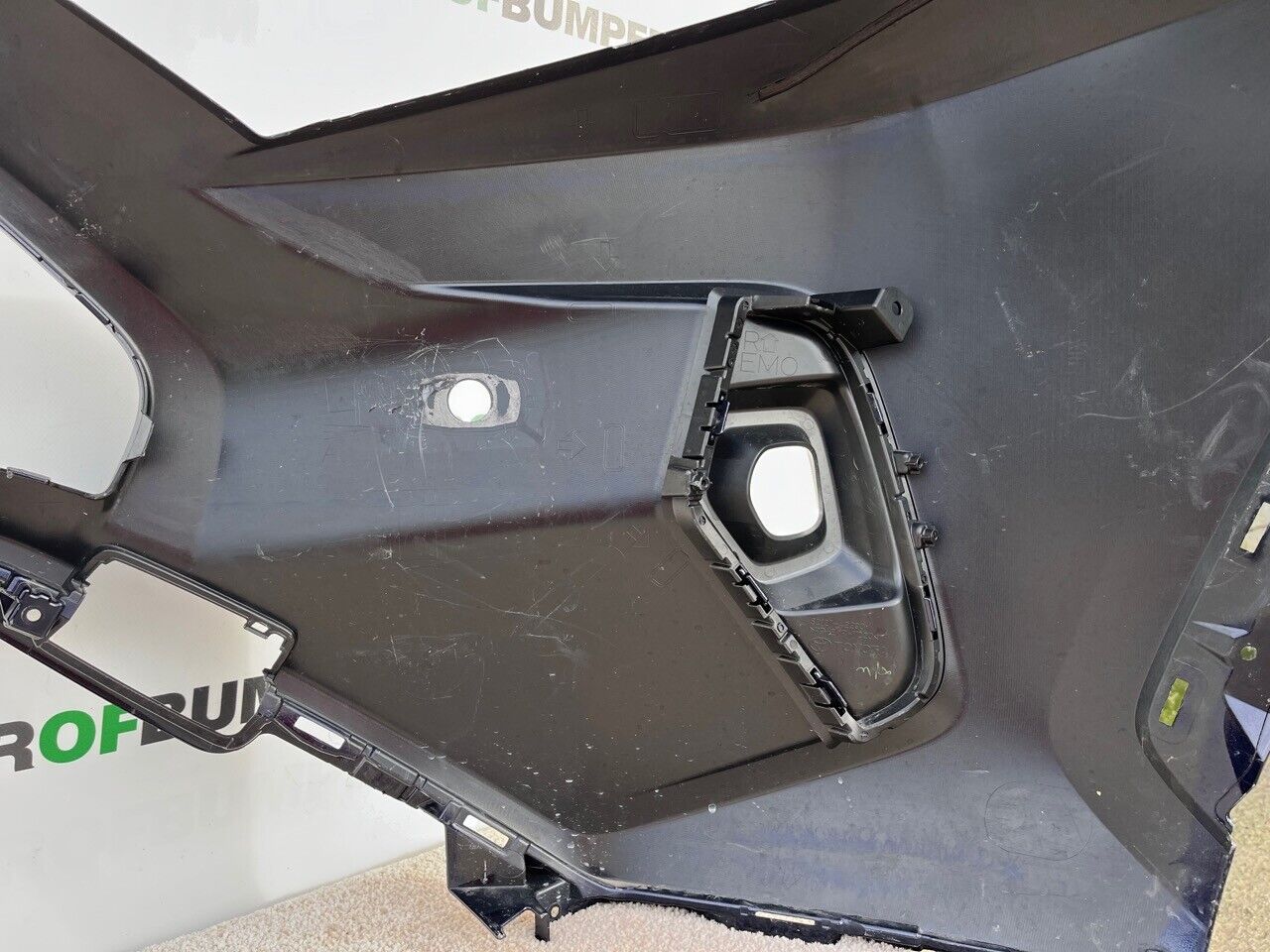 Toyota Rav 4 Hybrid Dynamic Mk5 2018-2021 Front Bumper Blue 4 Pdc Genuine [t278]