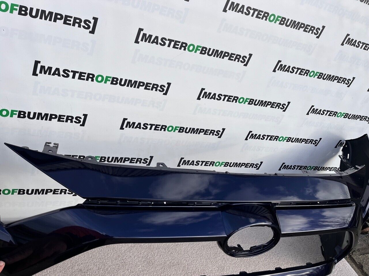 Toyota Rav 4 Hybrid Dynamic Mk5 2018-2021 Front Bumper Blue 4 Pdc Genuine [t278]