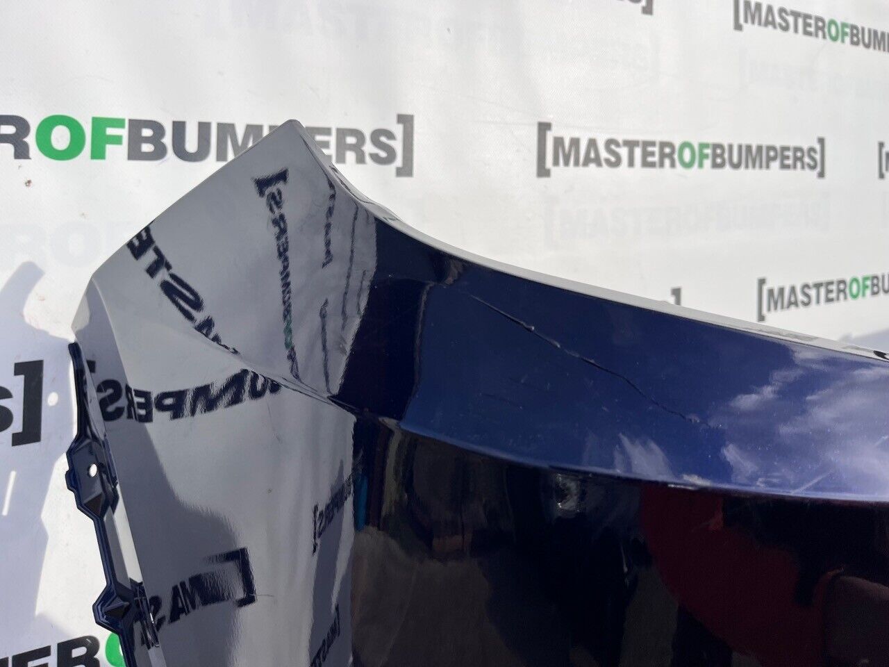 Toyota Rav 4 Hybrid Dynamic Mk5 2018-2021 Front Bumper Blue 4 Pdc Genuine [t278]