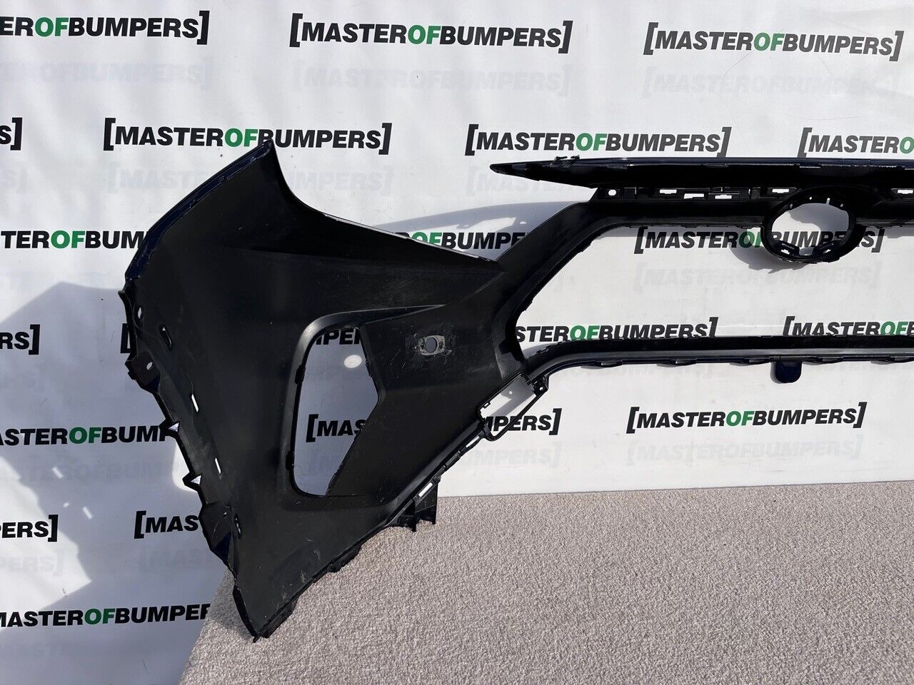 Toyota Rav 4 Hybrid Dynamic Mk5 2018-2021 Front Bumper Blue 4 Pdc Genuine [t278]