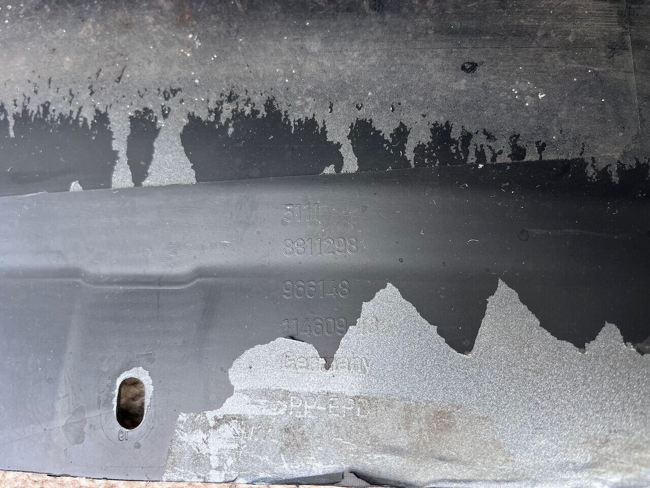 Toyota Supra Gr Coupe Pro 2019-2024 Front Bumper Grey Genuine [t471]